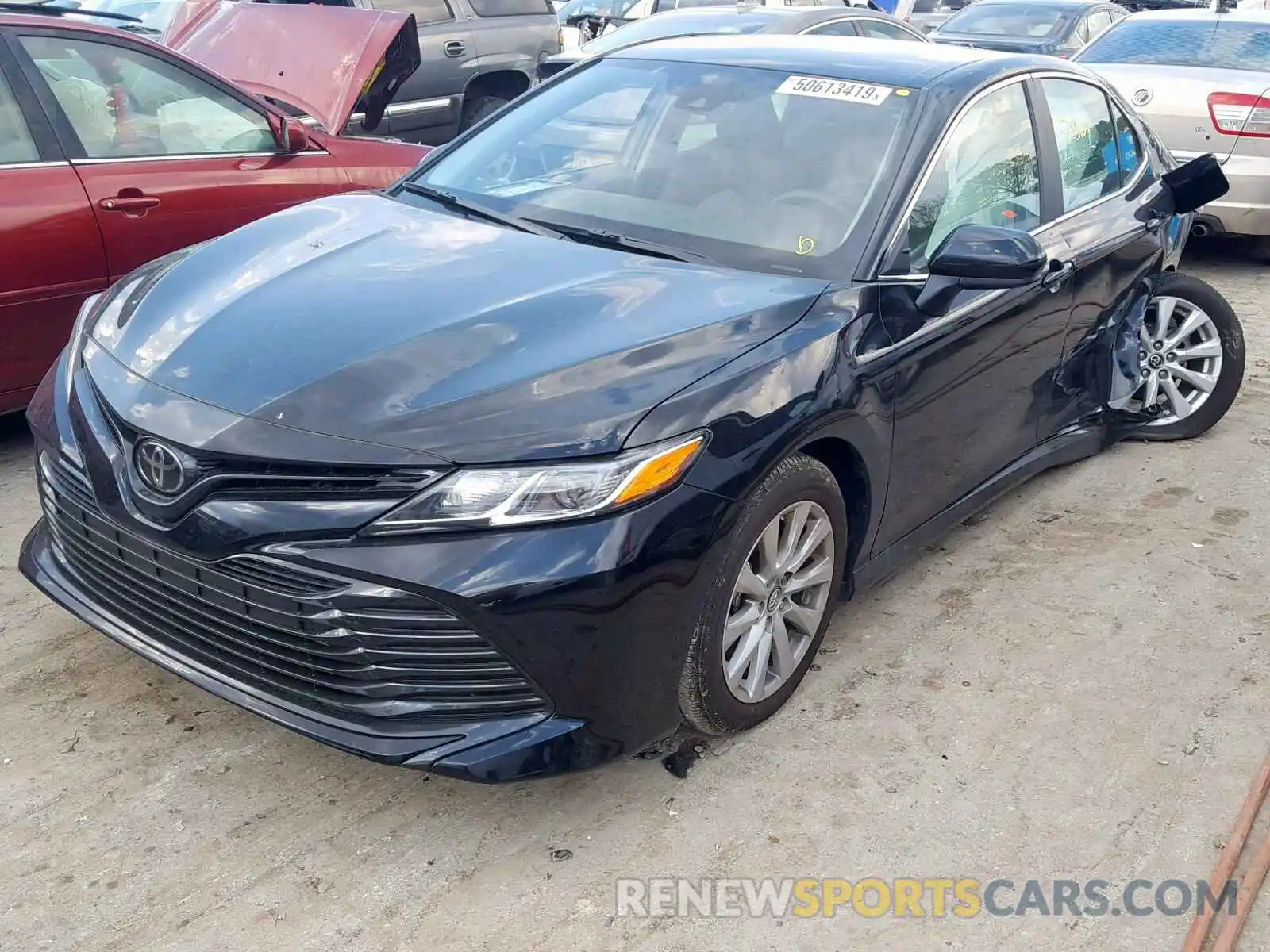 2 Photograph of a damaged car 4T1B11HK0KU802539 TOYOTA CAMRY 2019