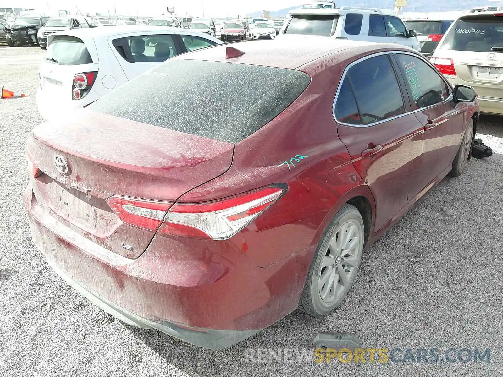 4 Photograph of a damaged car 4T1B11HK0KU804291 TOYOTA CAMRY 2019