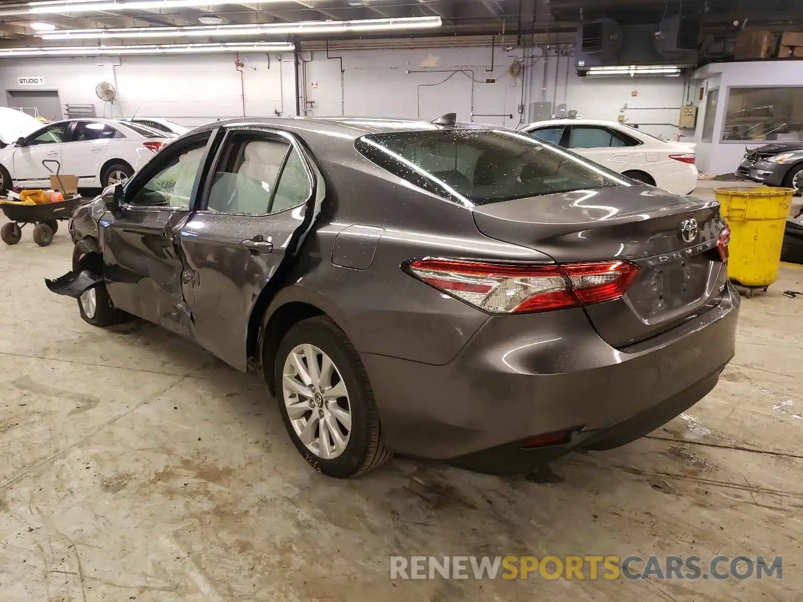 3 Photograph of a damaged car 4T1B11HK0KU804968 TOYOTA CAMRY 2019