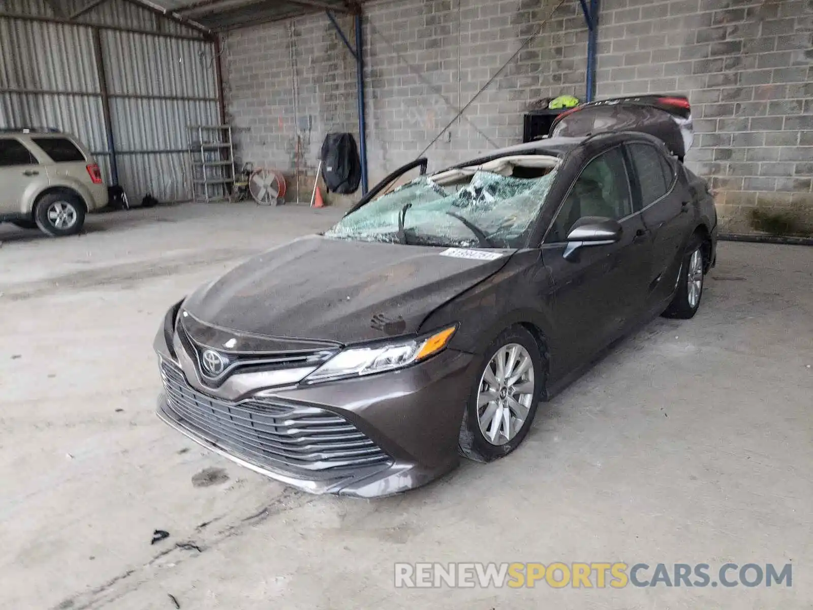 2 Photograph of a damaged car 4T1B11HK0KU805442 TOYOTA CAMRY 2019