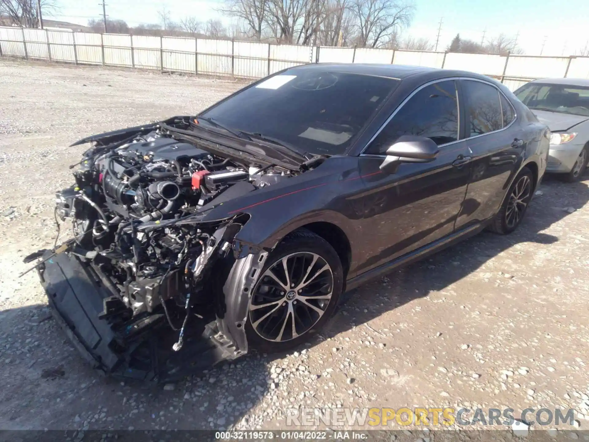 2 Photograph of a damaged car 4T1B11HK0KU806493 TOYOTA CAMRY 2019