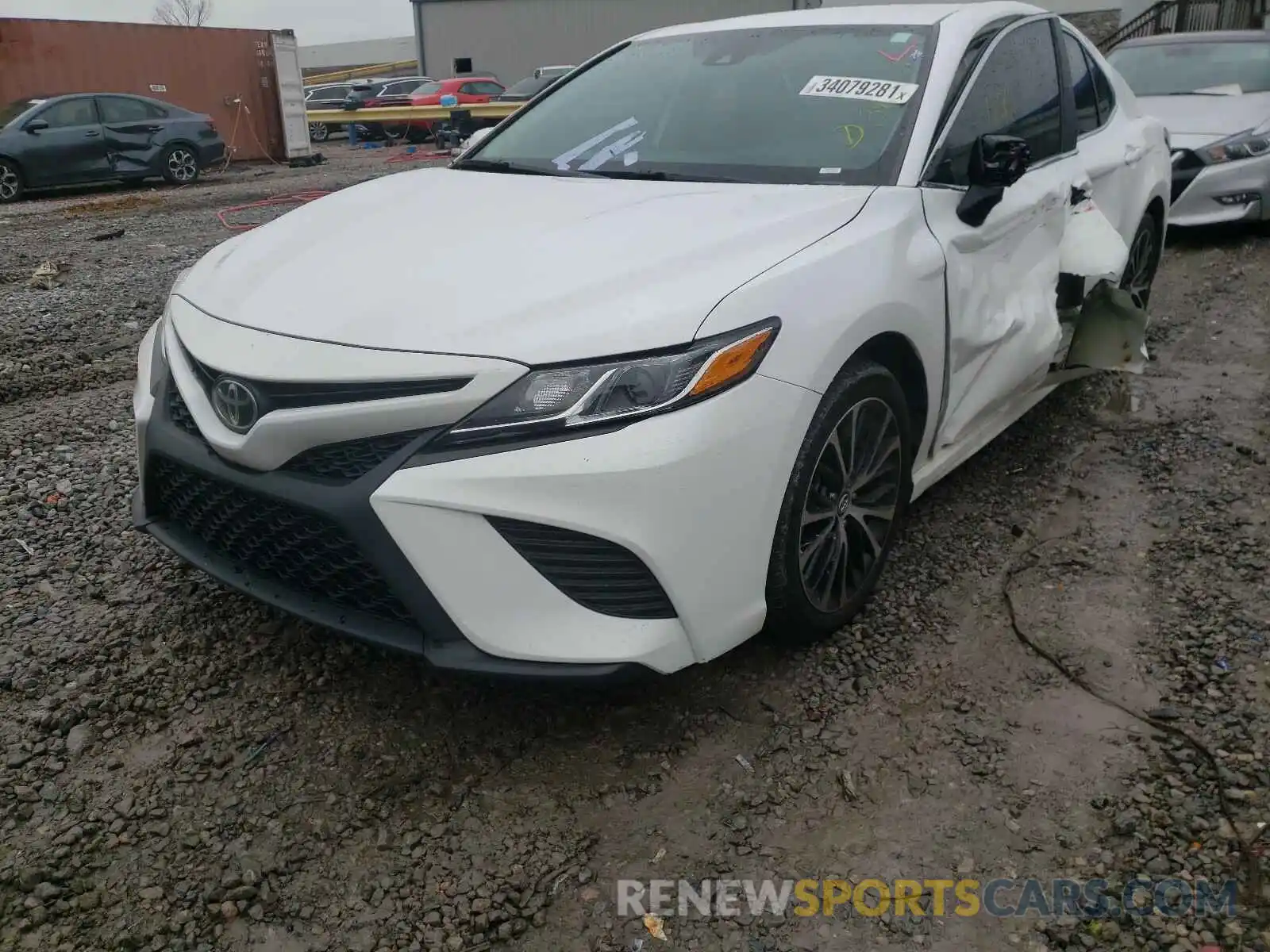 2 Photograph of a damaged car 4T1B11HK0KU807871 TOYOTA CAMRY 2019