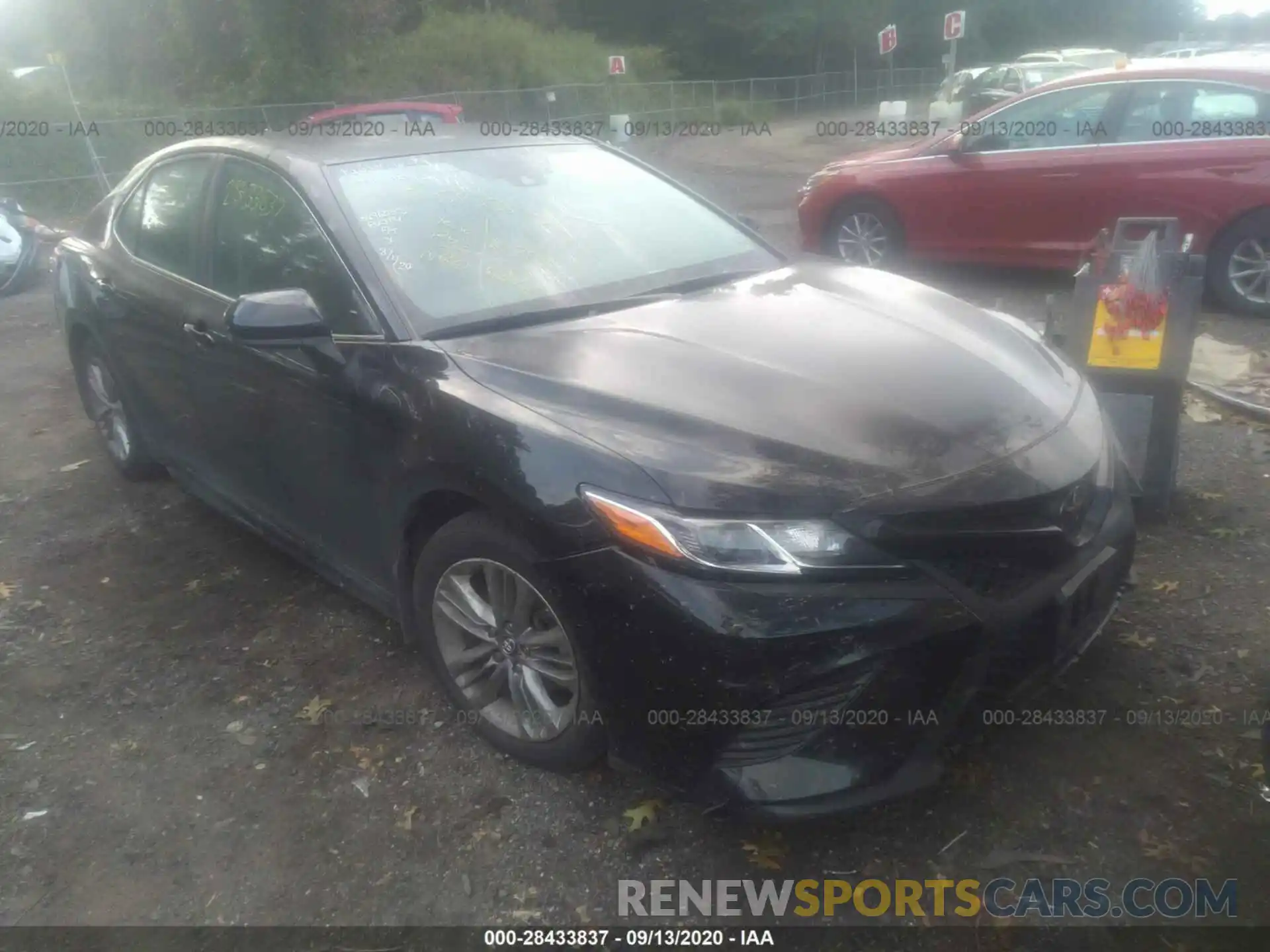 1 Photograph of a damaged car 4T1B11HK0KU808874 TOYOTA CAMRY 2019