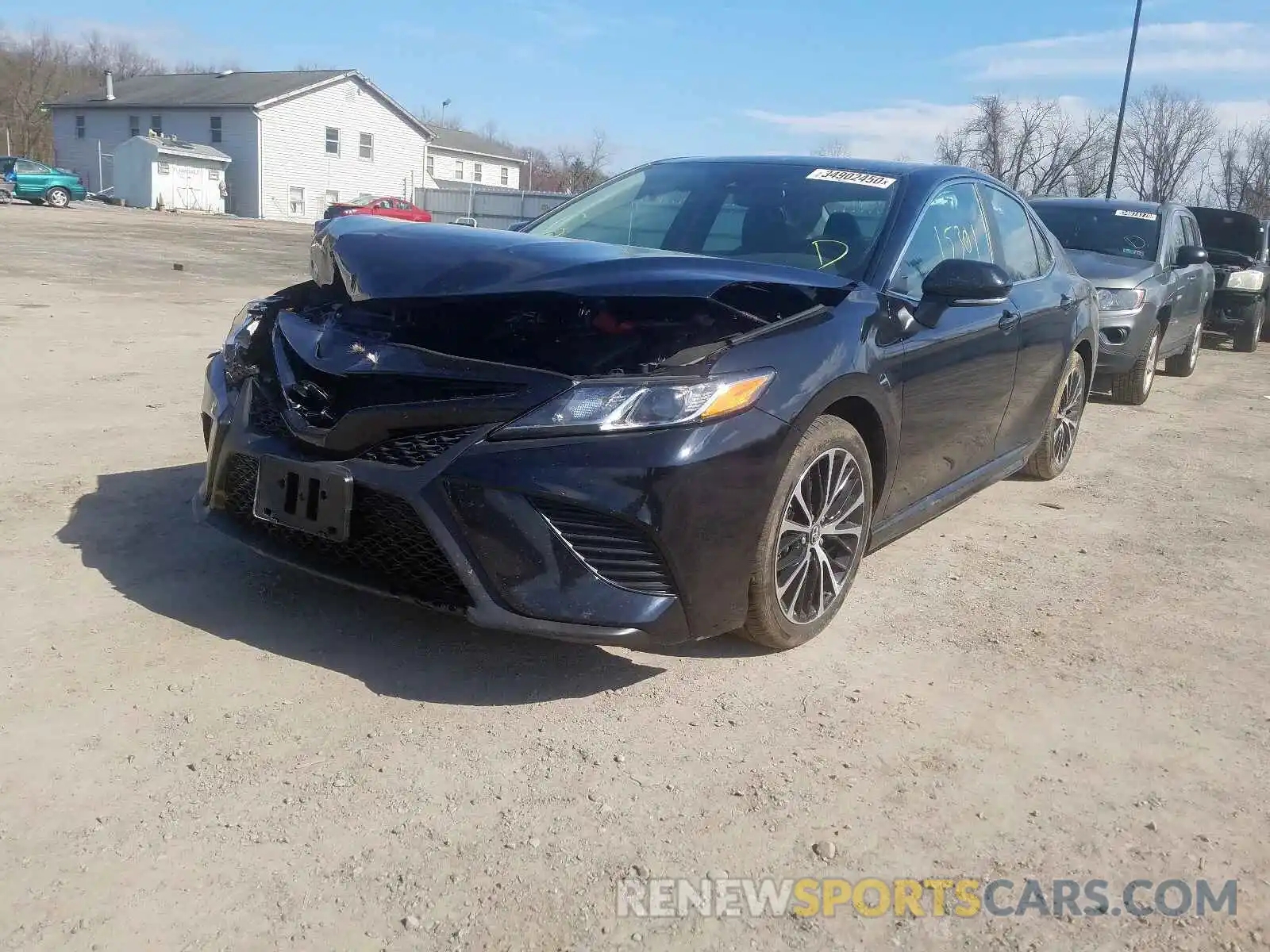 2 Photograph of a damaged car 4T1B11HK0KU808888 TOYOTA CAMRY 2019