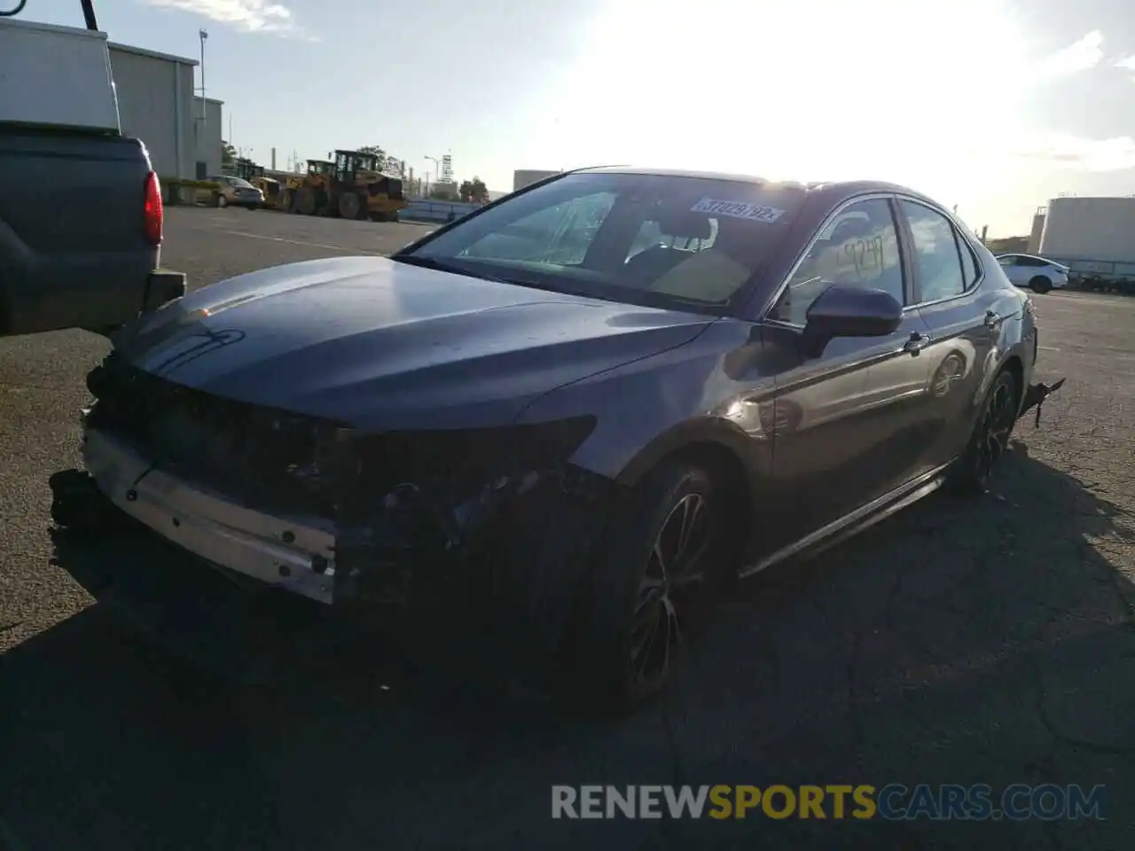 2 Photograph of a damaged car 4T1B11HK0KU810088 TOYOTA CAMRY 2019