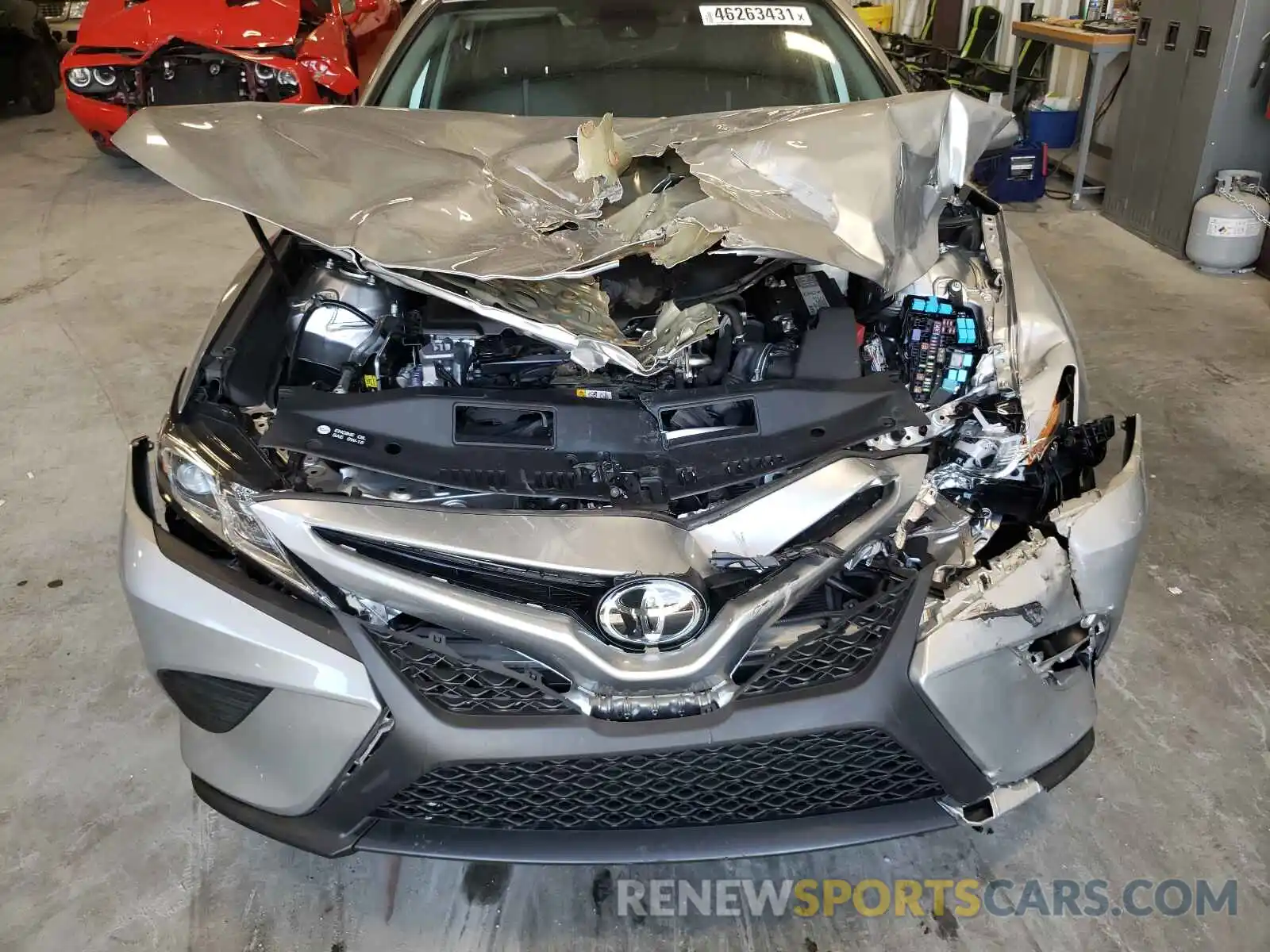 9 Photograph of a damaged car 4T1B11HK0KU813556 TOYOTA CAMRY 2019