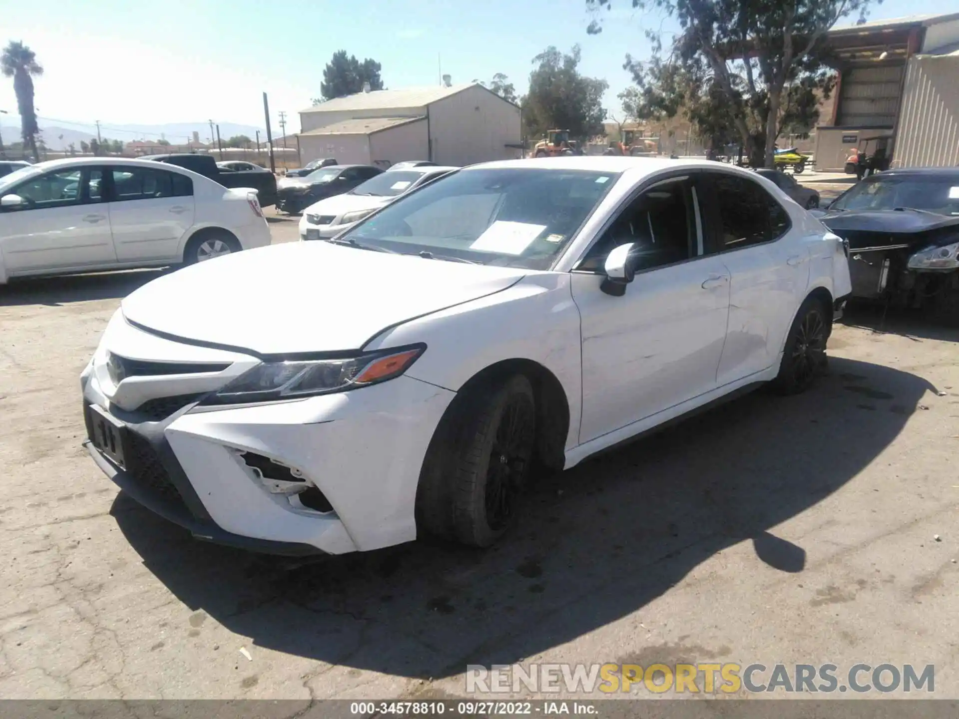 2 Photograph of a damaged car 4T1B11HK0KU815811 TOYOTA CAMRY 2019