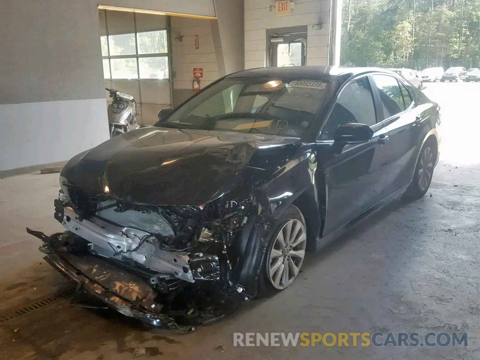 2 Photograph of a damaged car 4T1B11HK0KU816246 TOYOTA CAMRY 2019