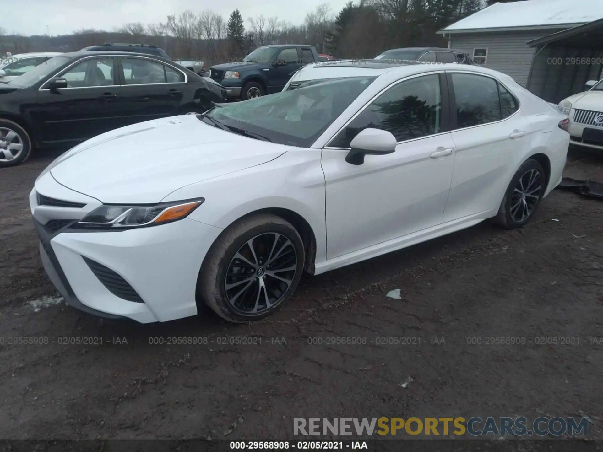 2 Photograph of a damaged car 4T1B11HK0KU816408 TOYOTA CAMRY 2019