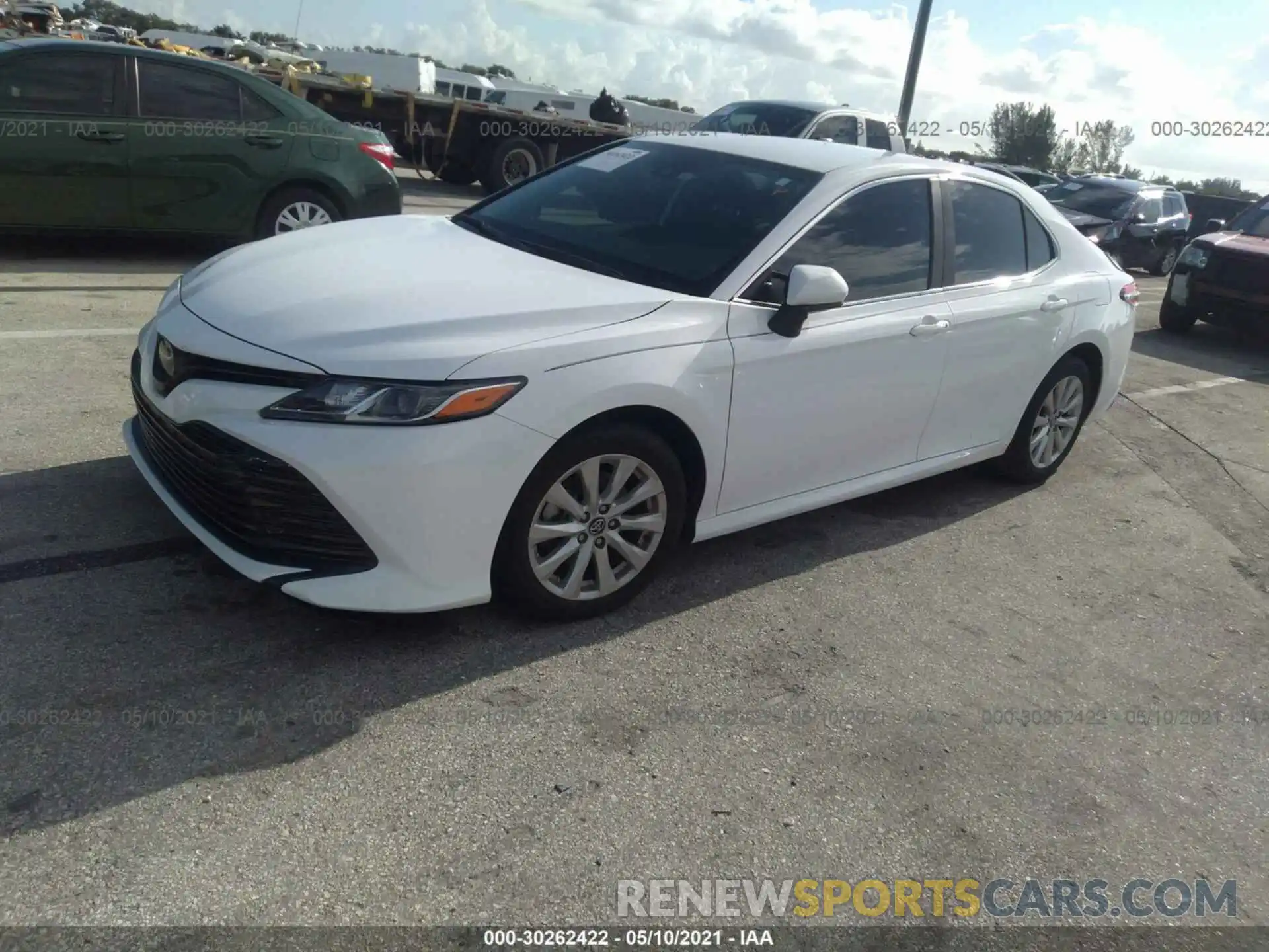 2 Photograph of a damaged car 4T1B11HK0KU816554 TOYOTA CAMRY 2019