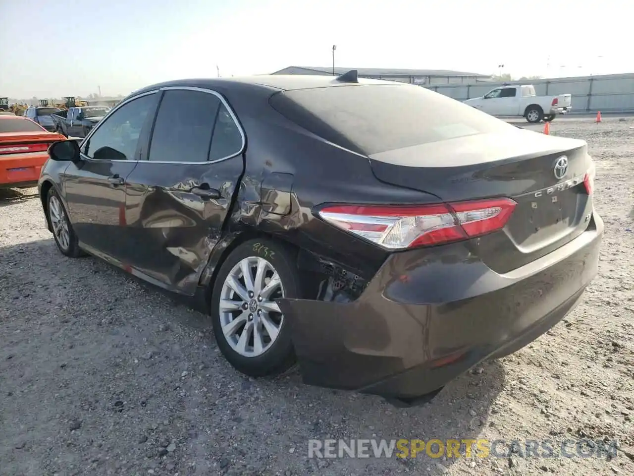 3 Photograph of a damaged car 4T1B11HK0KU816747 TOYOTA CAMRY 2019