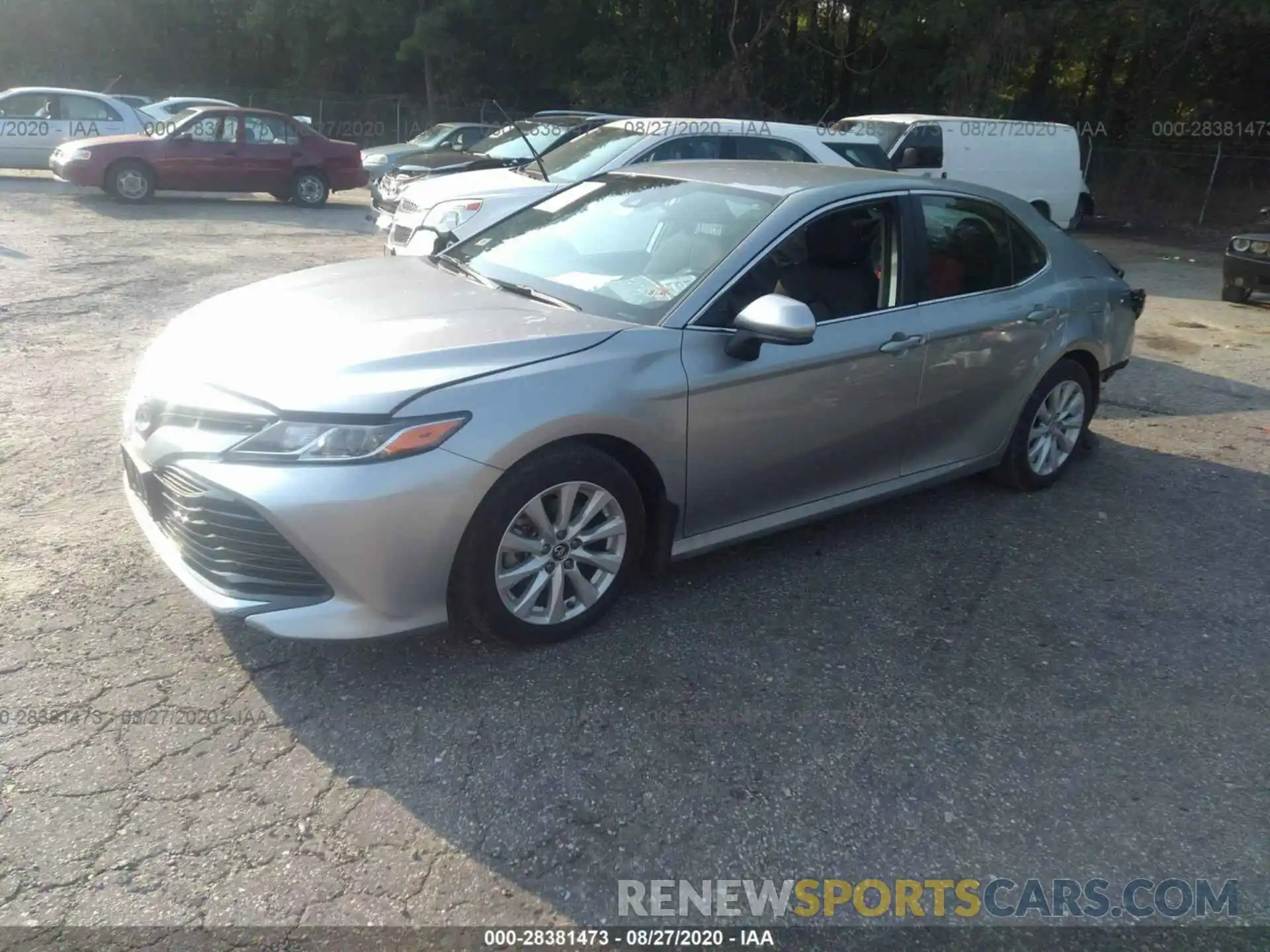 2 Photograph of a damaged car 4T1B11HK0KU817431 TOYOTA CAMRY 2019