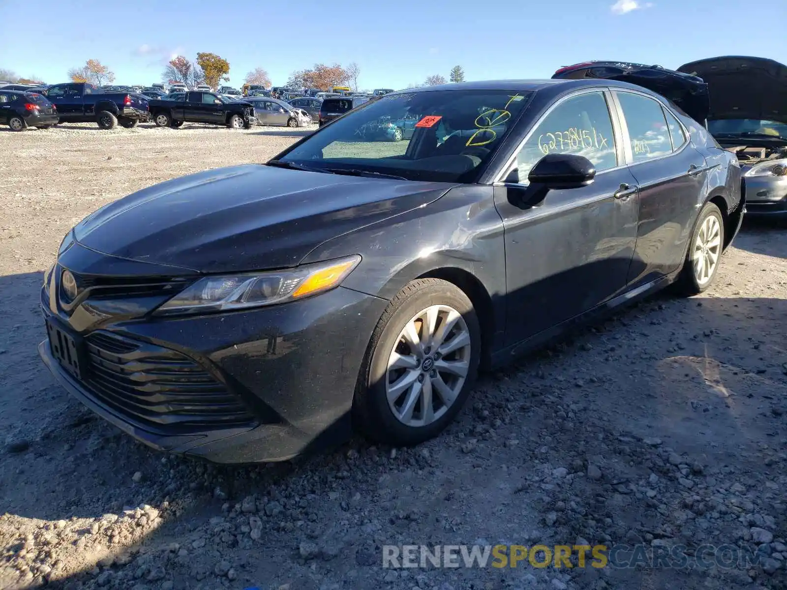 2 Photograph of a damaged car 4T1B11HK0KU818093 TOYOTA CAMRY 2019