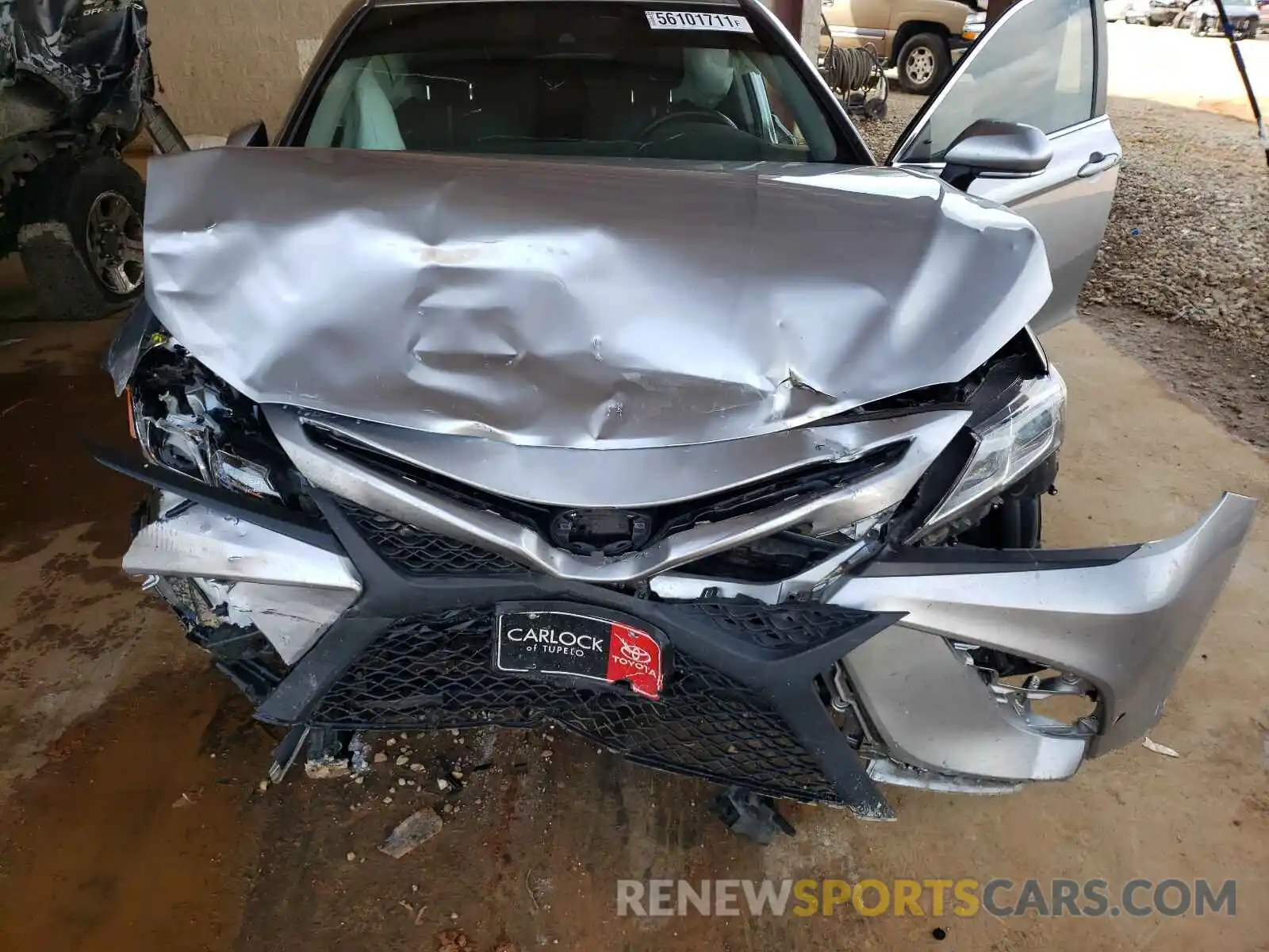 7 Photograph of a damaged car 4T1B11HK0KU818319 TOYOTA CAMRY 2019