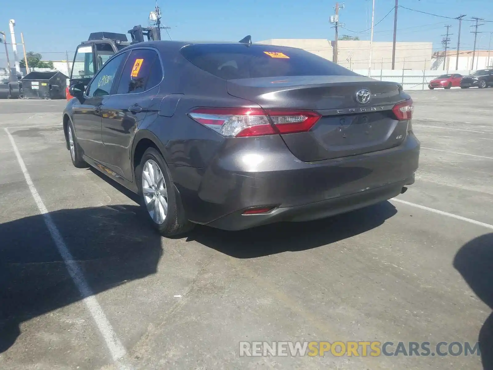 3 Photograph of a damaged car 4T1B11HK0KU818692 TOYOTA CAMRY 2019