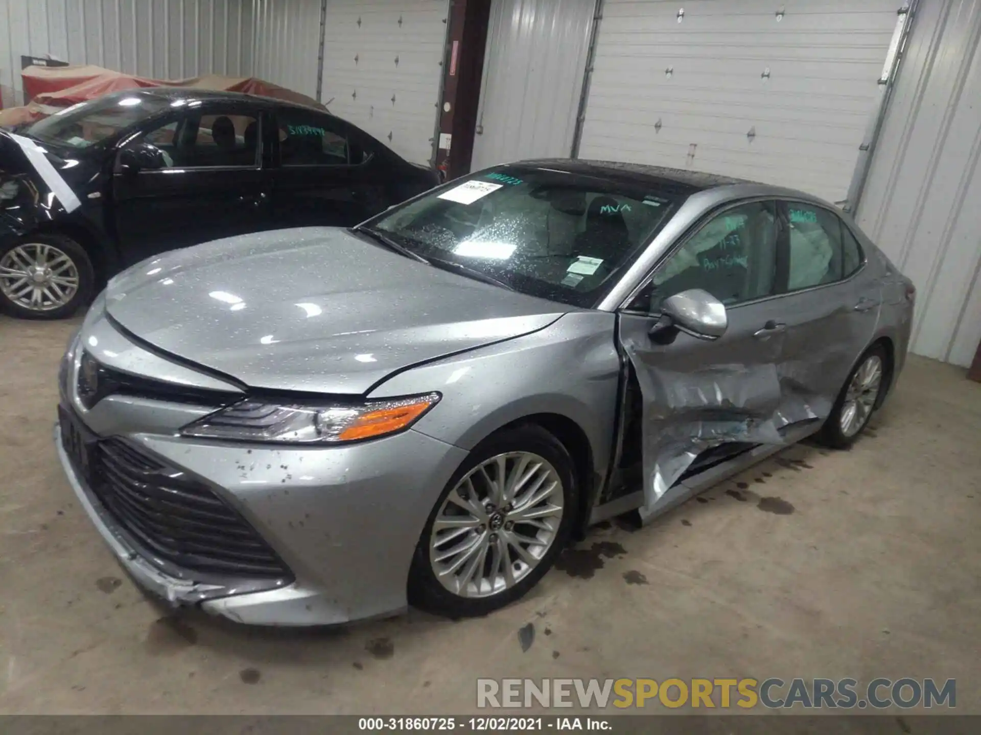 2 Photograph of a damaged car 4T1B11HK0KU819065 TOYOTA CAMRY 2019