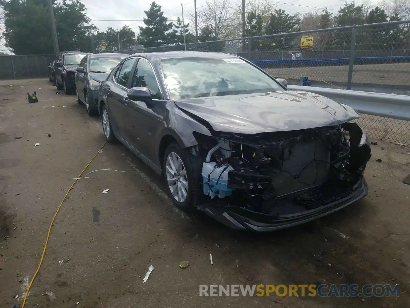 1 Photograph of a damaged car 4T1B11HK0KU819423 TOYOTA CAMRY 2019