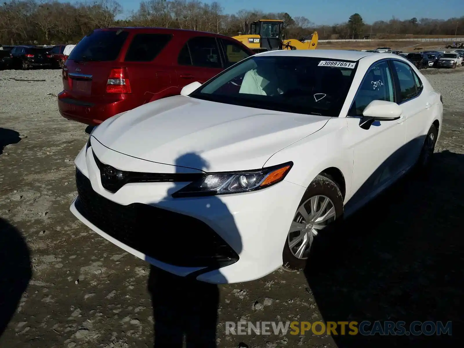 2 Photograph of a damaged car 4T1B11HK0KU820572 TOYOTA CAMRY 2019