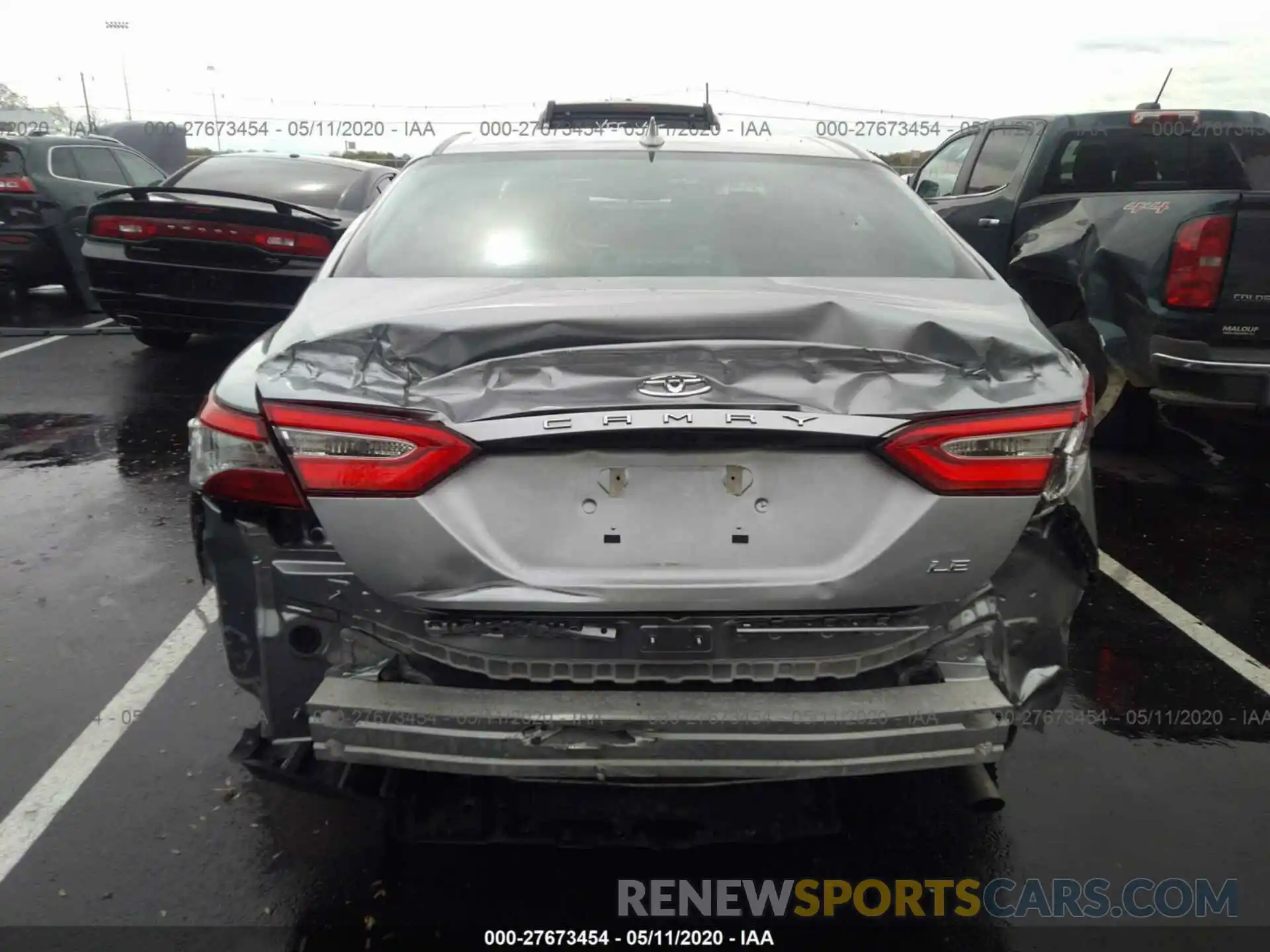 6 Photograph of a damaged car 4T1B11HK0KU823150 TOYOTA CAMRY 2019