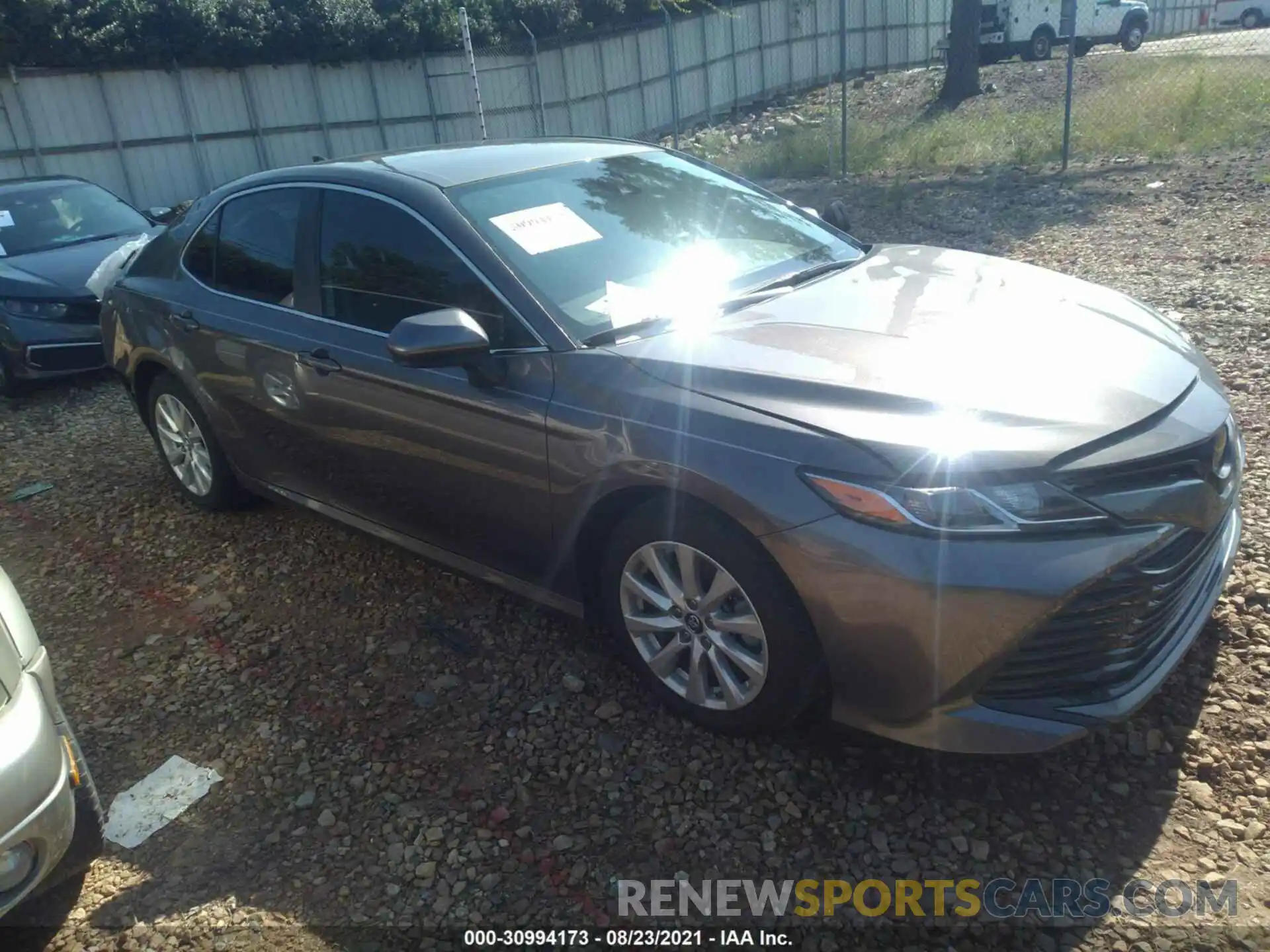 1 Photograph of a damaged car 4T1B11HK0KU823794 TOYOTA CAMRY 2019