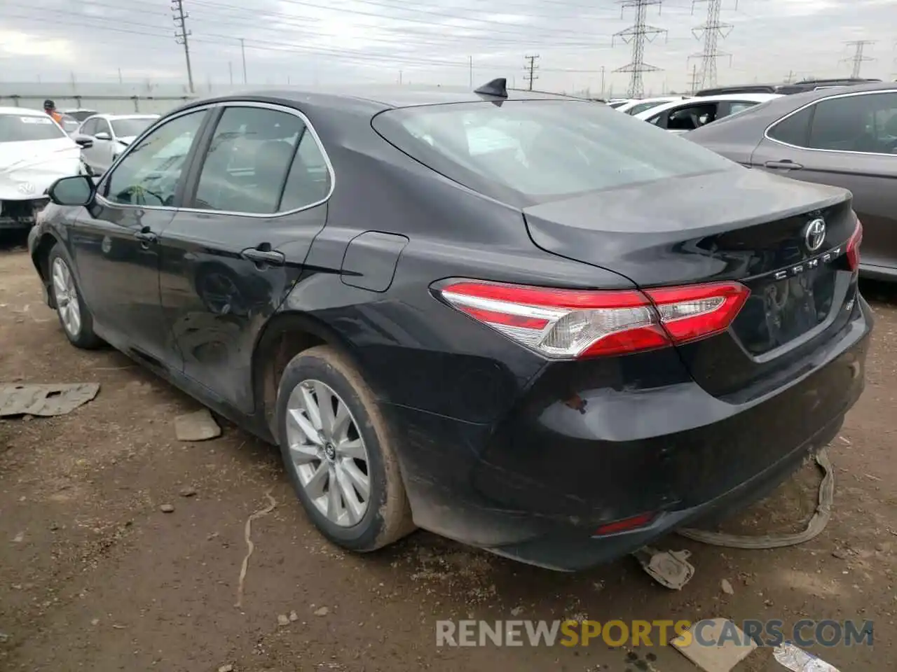 3 Photograph of a damaged car 4T1B11HK0KU825142 TOYOTA CAMRY 2019