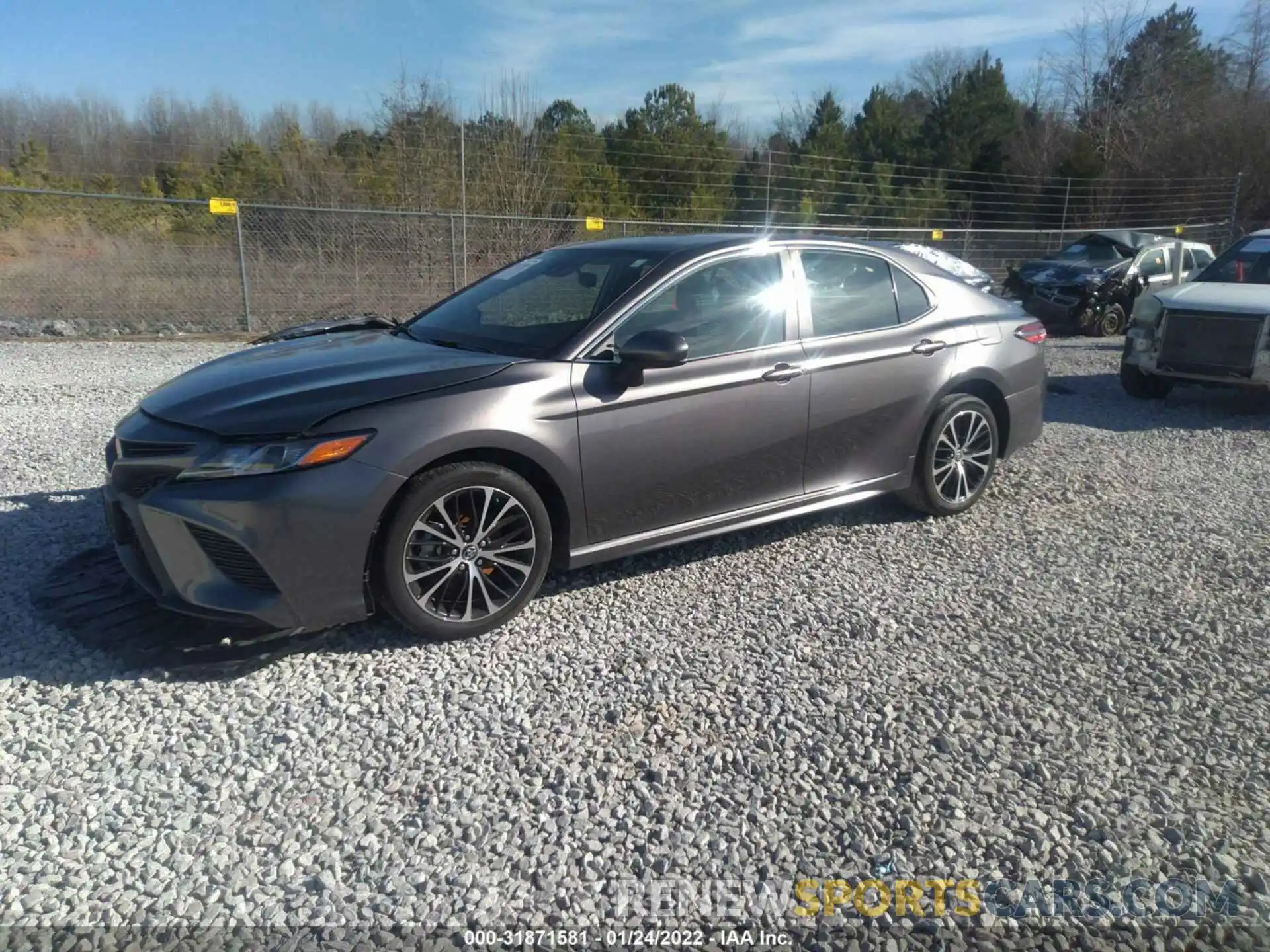 2 Photograph of a damaged car 4T1B11HK0KU825321 TOYOTA CAMRY 2019