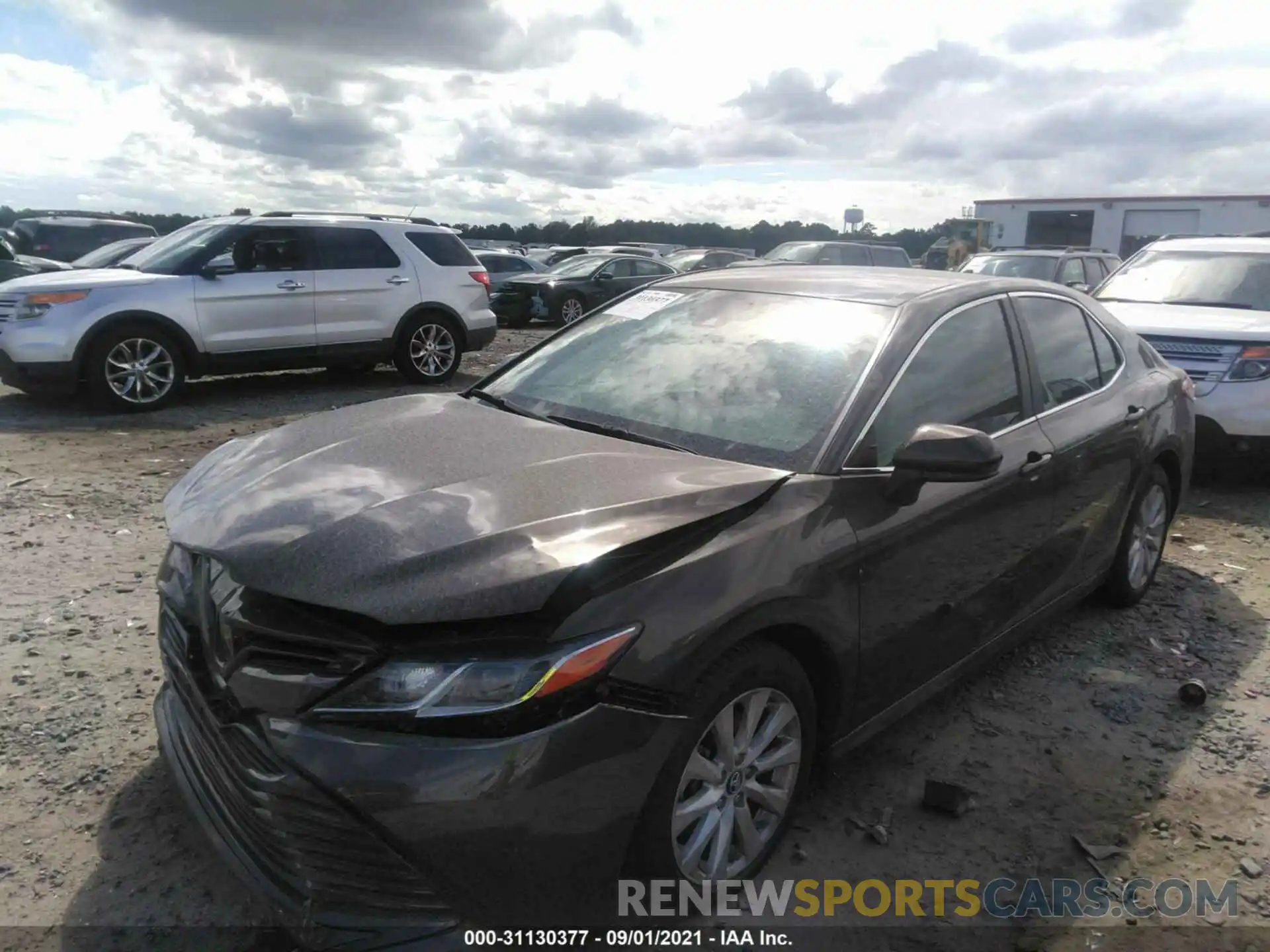 2 Photograph of a damaged car 4T1B11HK0KU827425 TOYOTA CAMRY 2019