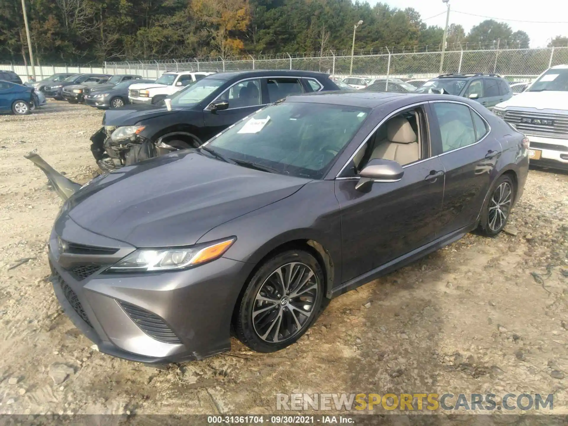 2 Photograph of a damaged car 4T1B11HK0KU827439 TOYOTA CAMRY 2019