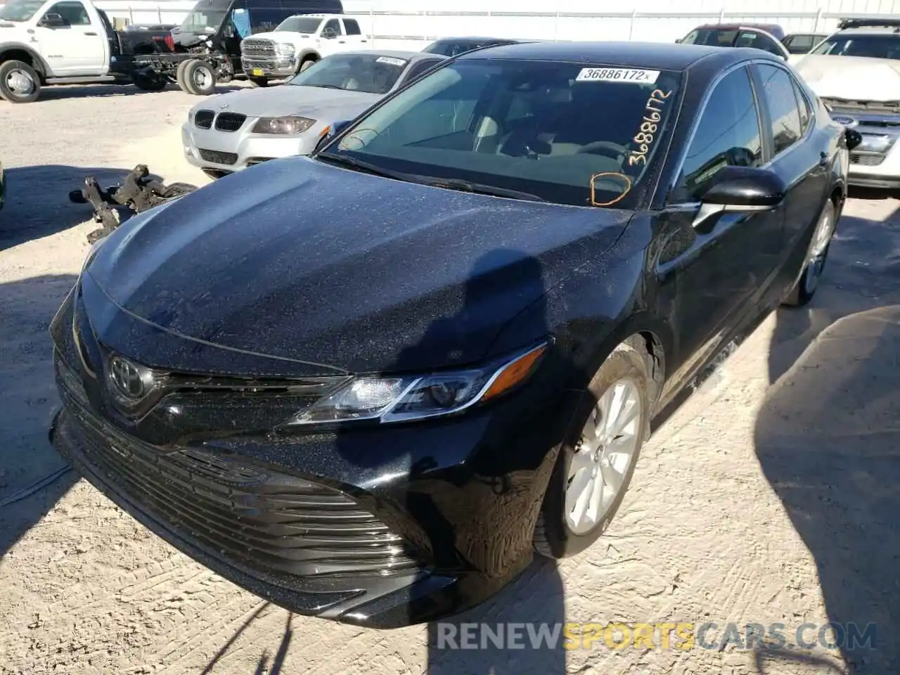 2 Photograph of a damaged car 4T1B11HK0KU827554 TOYOTA CAMRY 2019