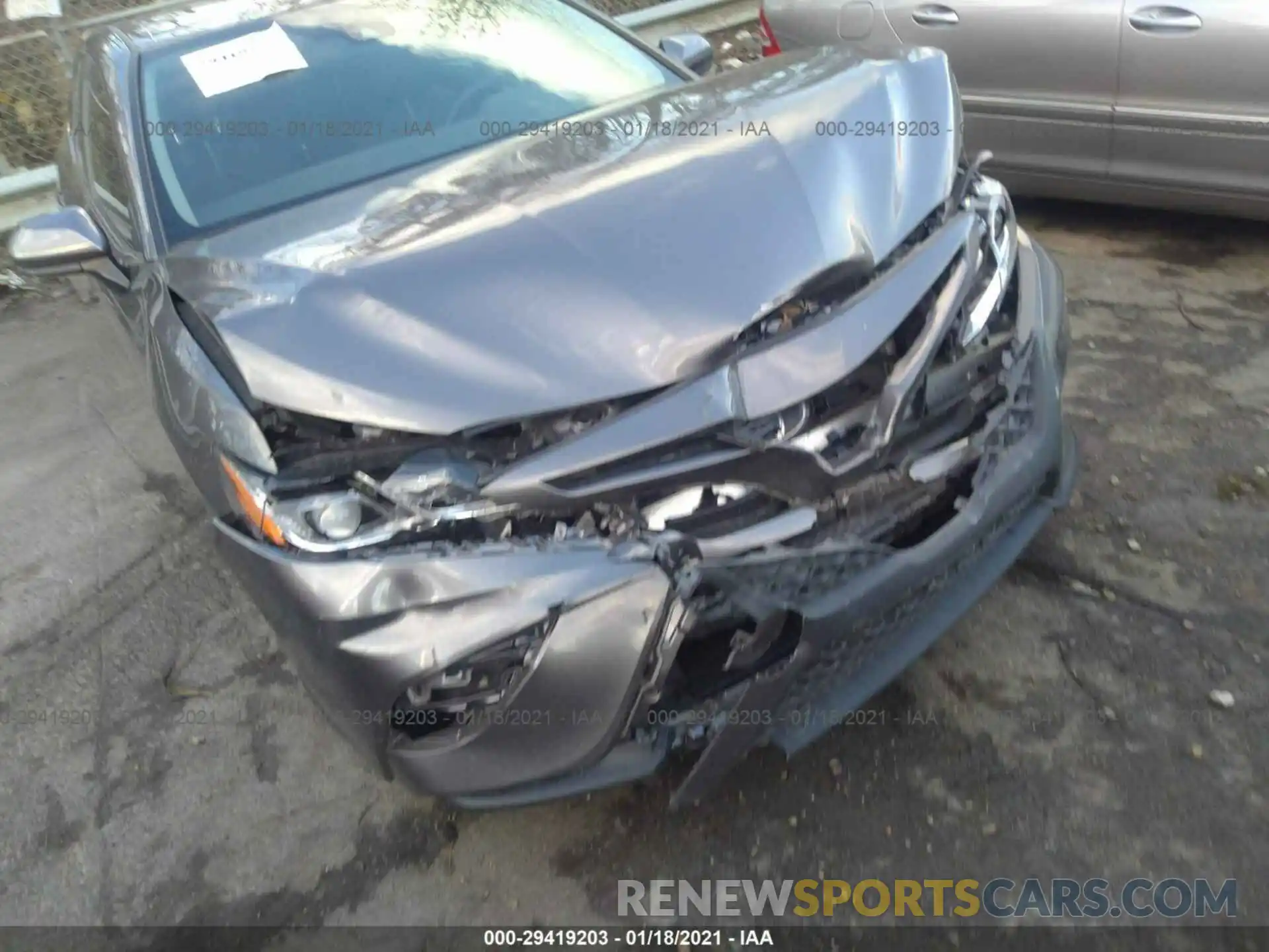 6 Photograph of a damaged car 4T1B11HK0KU828008 TOYOTA CAMRY 2019