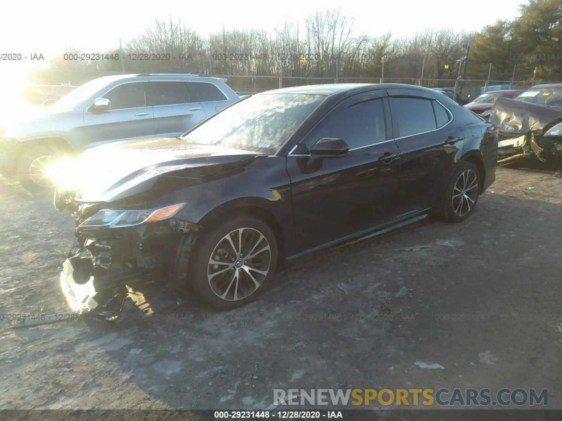 2 Photograph of a damaged car 4T1B11HK0KU829398 TOYOTA CAMRY 2019