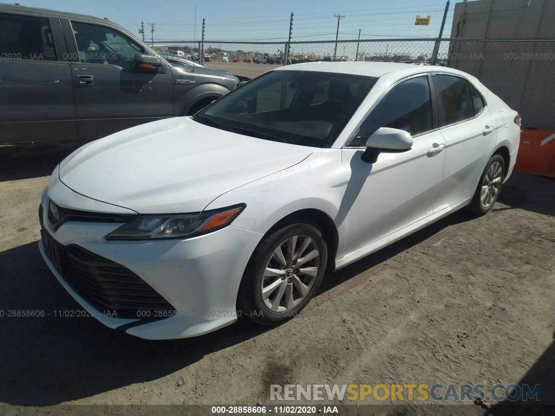 2 Photograph of a damaged car 4T1B11HK0KU830583 TOYOTA CAMRY 2019