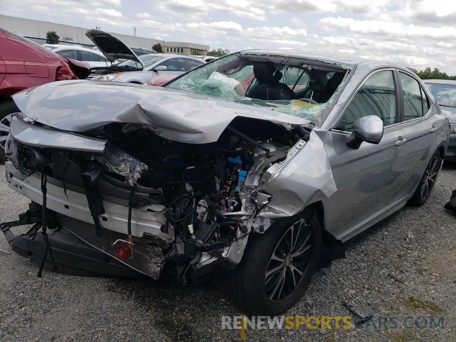 2 Photograph of a damaged car 4T1B11HK0KU831765 TOYOTA CAMRY 2019