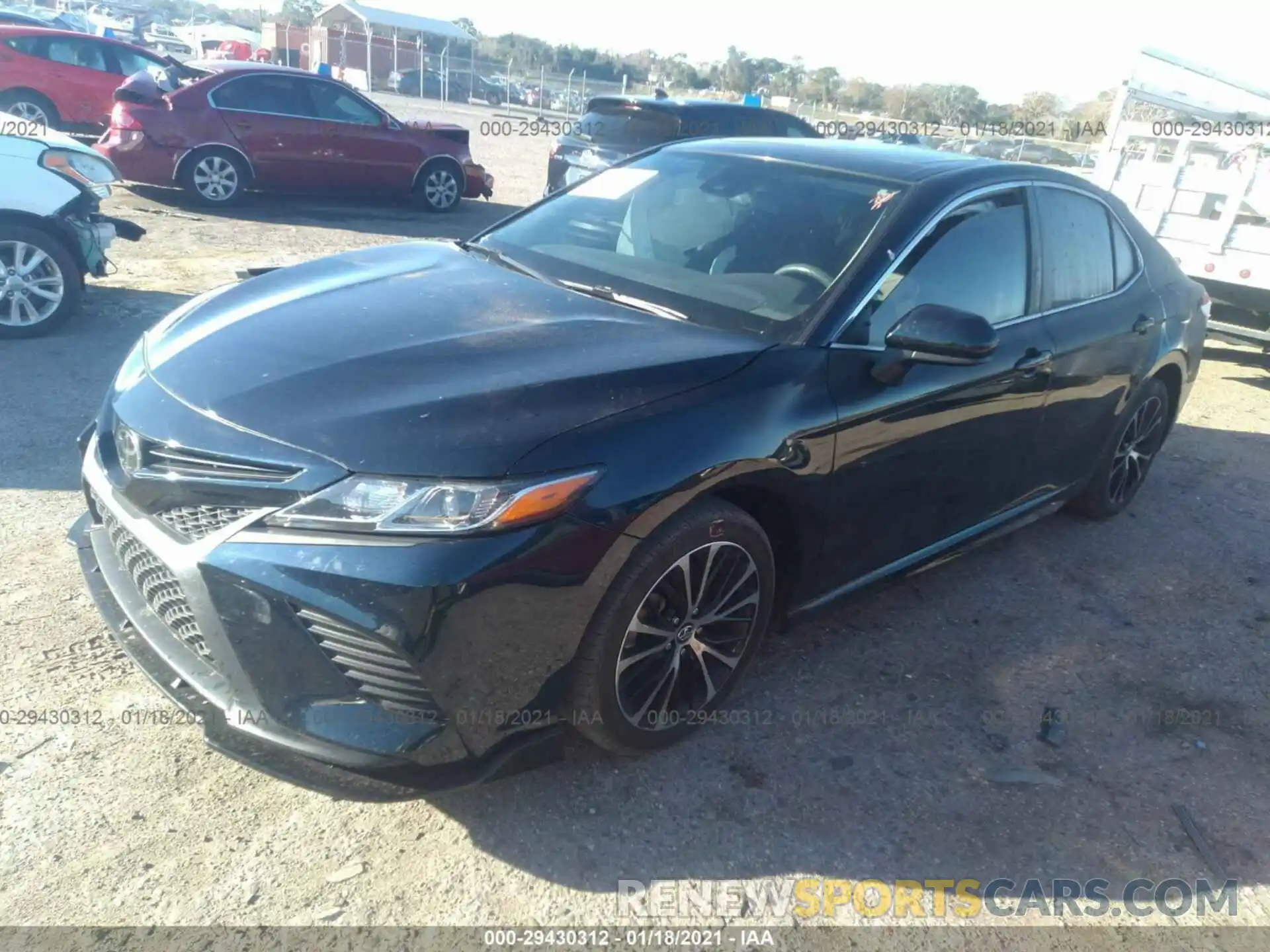 2 Photograph of a damaged car 4T1B11HK0KU831796 TOYOTA CAMRY 2019