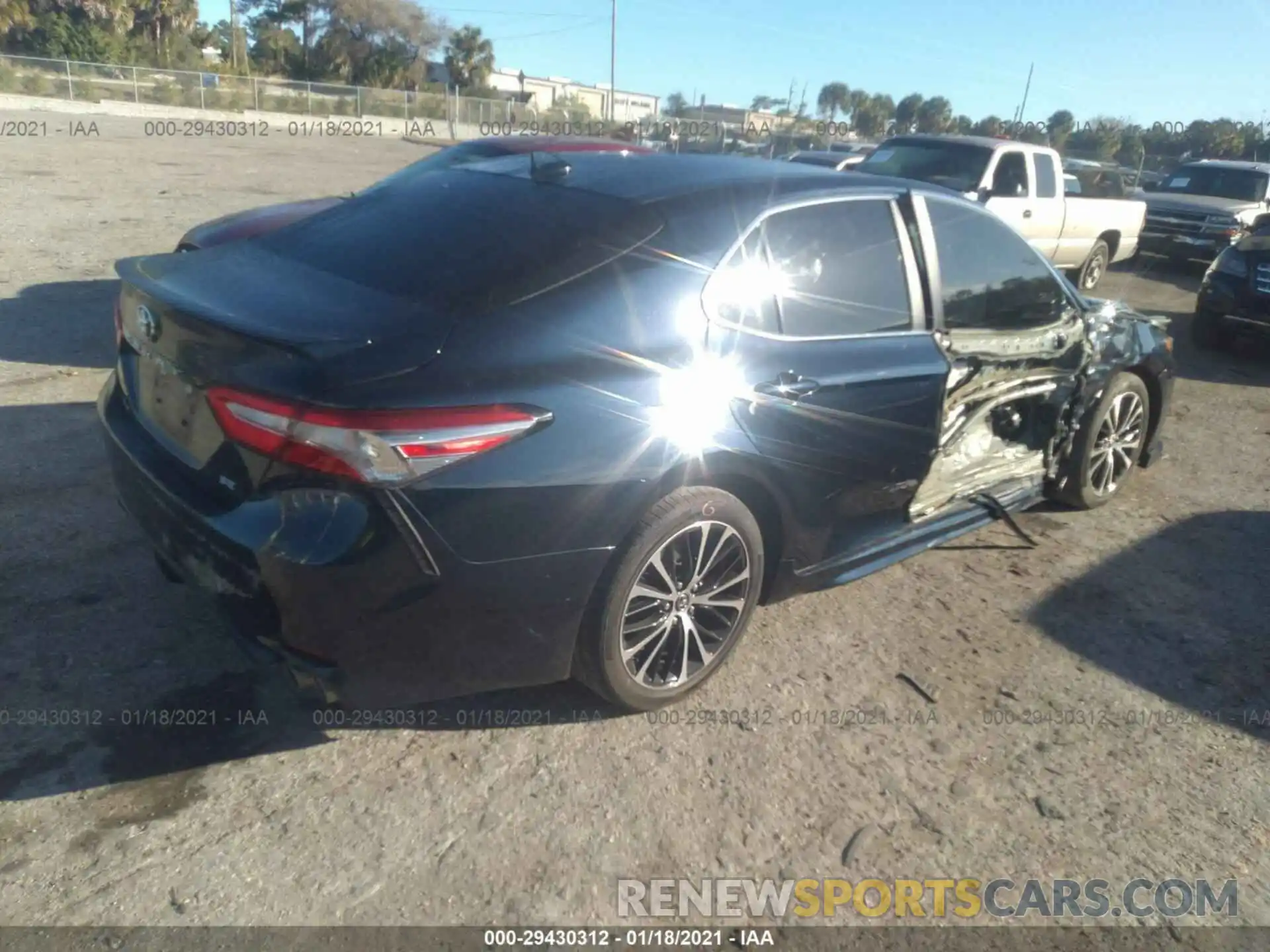 4 Photograph of a damaged car 4T1B11HK0KU831796 TOYOTA CAMRY 2019