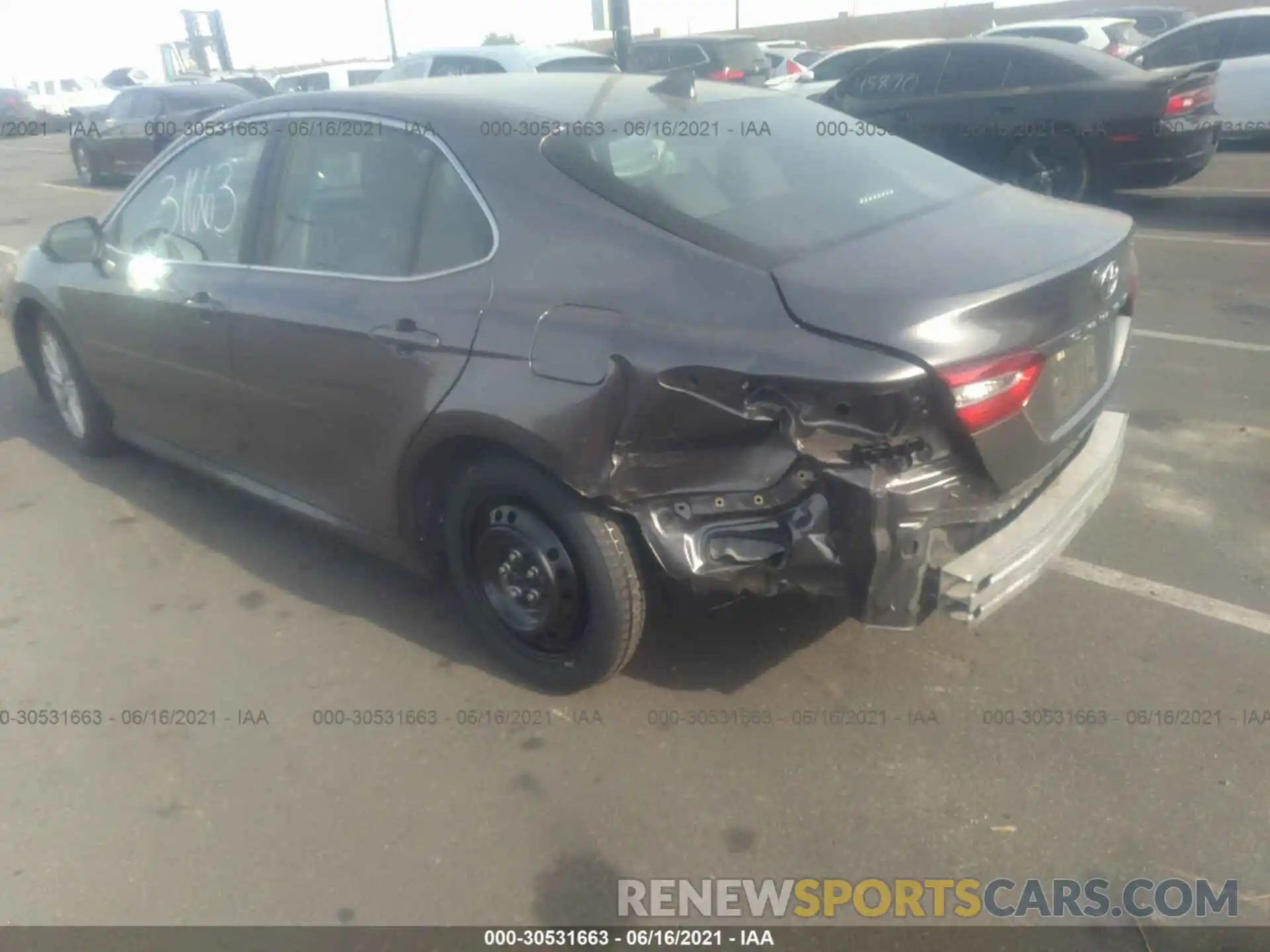 6 Photograph of a damaged car 4T1B11HK0KU837873 TOYOTA CAMRY 2019