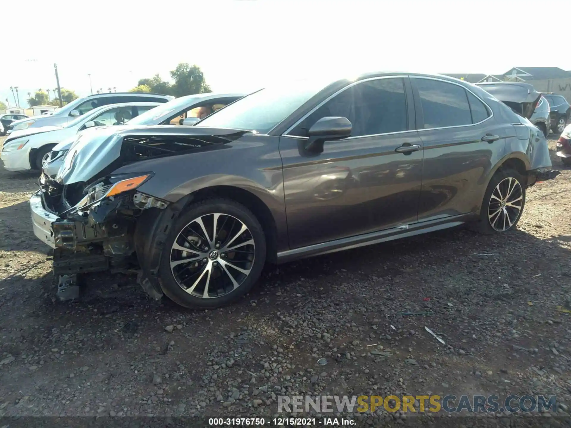 2 Photograph of a damaged car 4T1B11HK0KU838165 TOYOTA CAMRY 2019