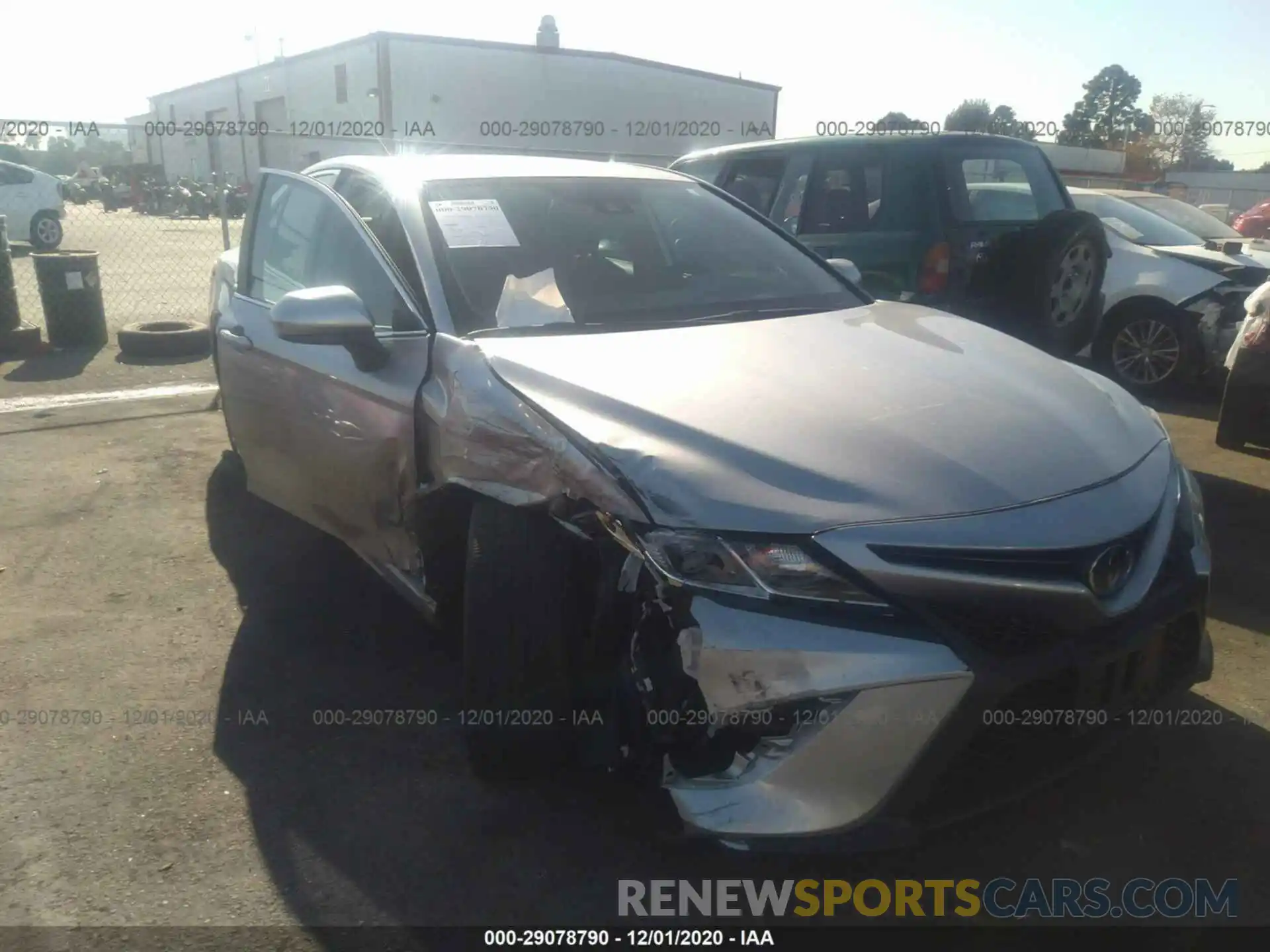 6 Photograph of a damaged car 4T1B11HK0KU838439 TOYOTA CAMRY 2019