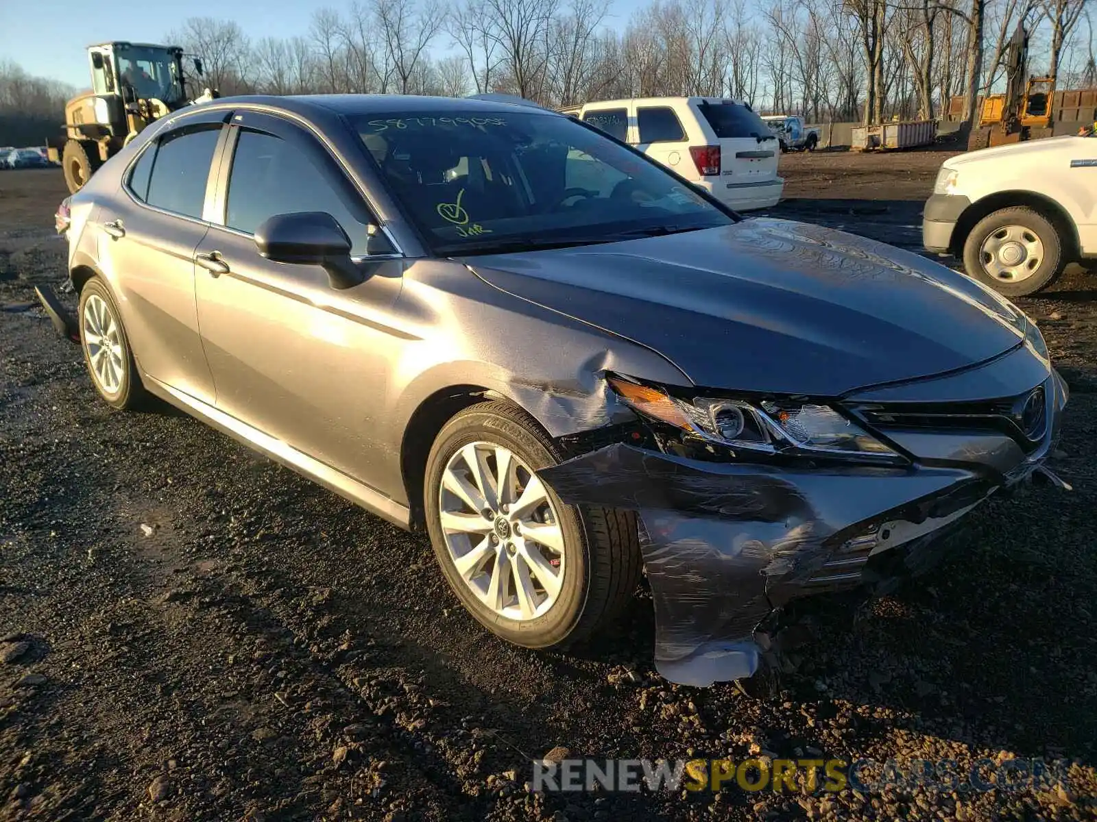 1 Photograph of a damaged car 4T1B11HK0KU839493 TOYOTA CAMRY 2019