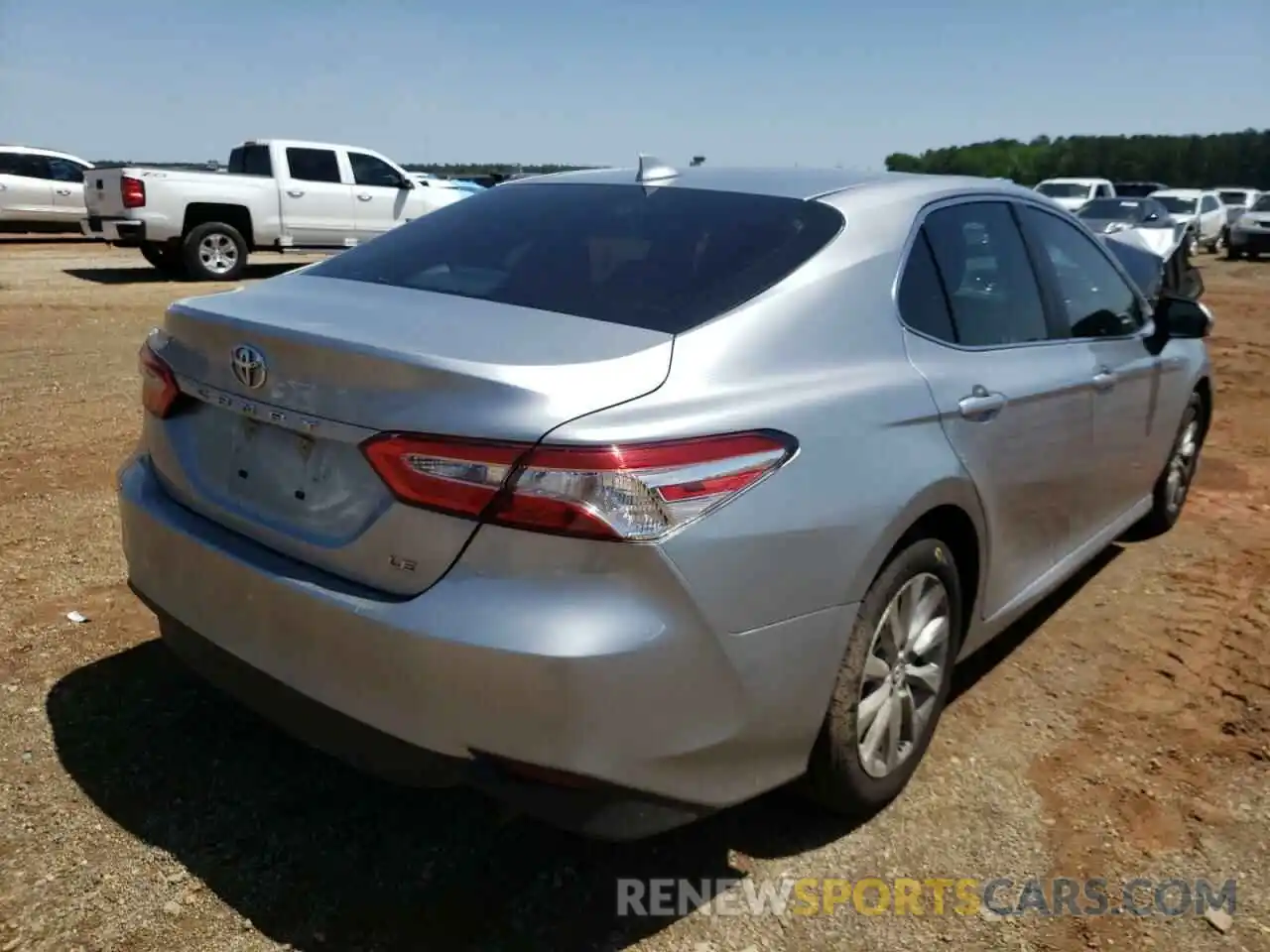 4 Фотография поврежденного автомобиля 4T1B11HK0KU840000 TOYOTA CAMRY 2019