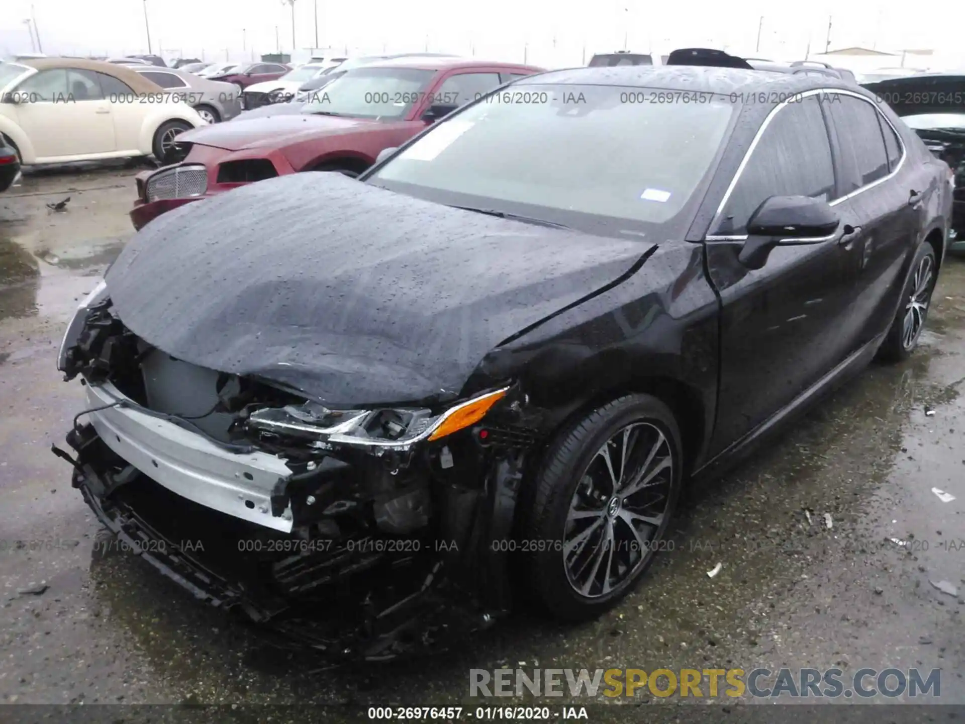 2 Photograph of a damaged car 4T1B11HK0KU841132 TOYOTA CAMRY 2019