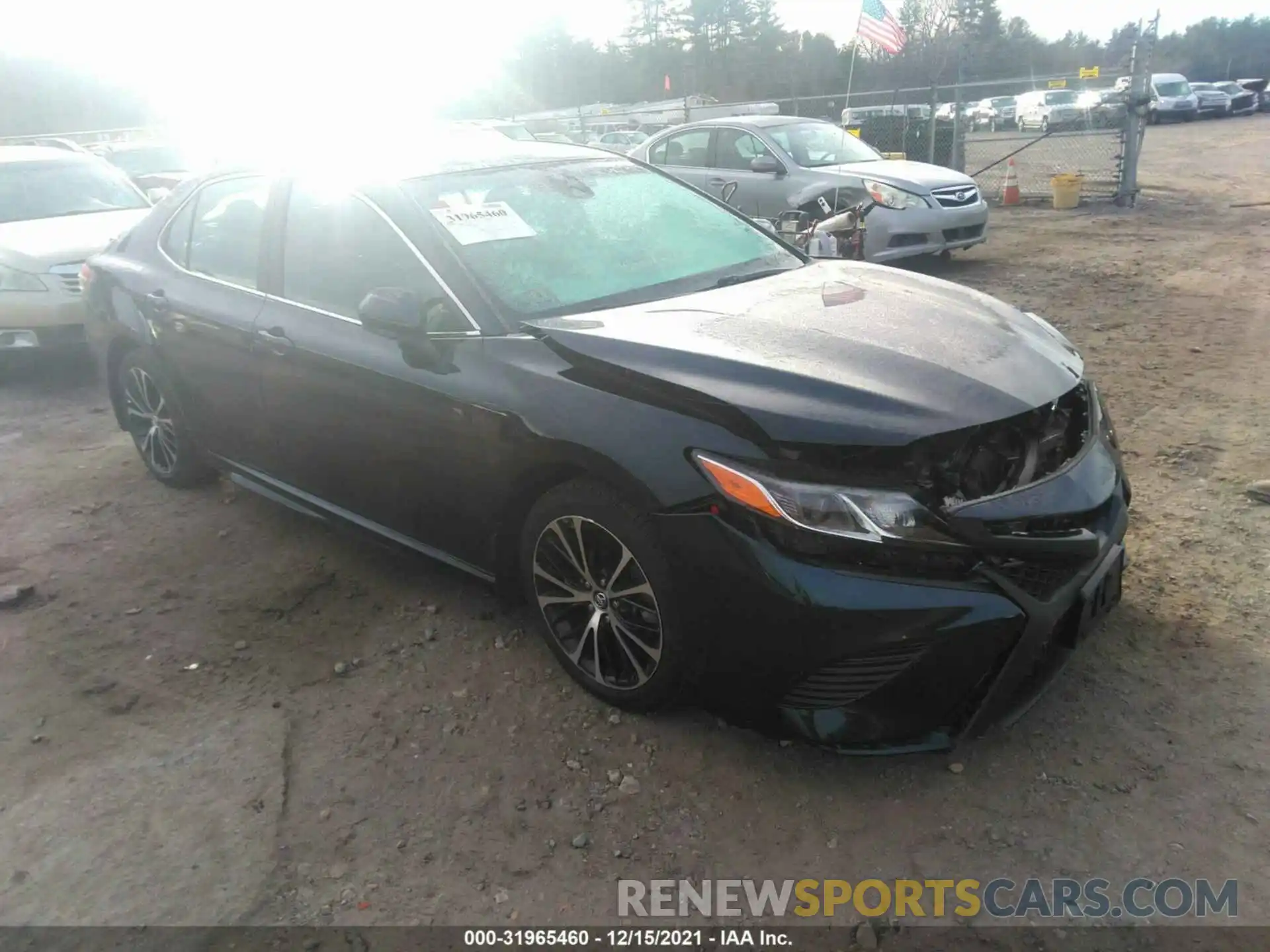 1 Photograph of a damaged car 4T1B11HK0KU843236 TOYOTA CAMRY 2019