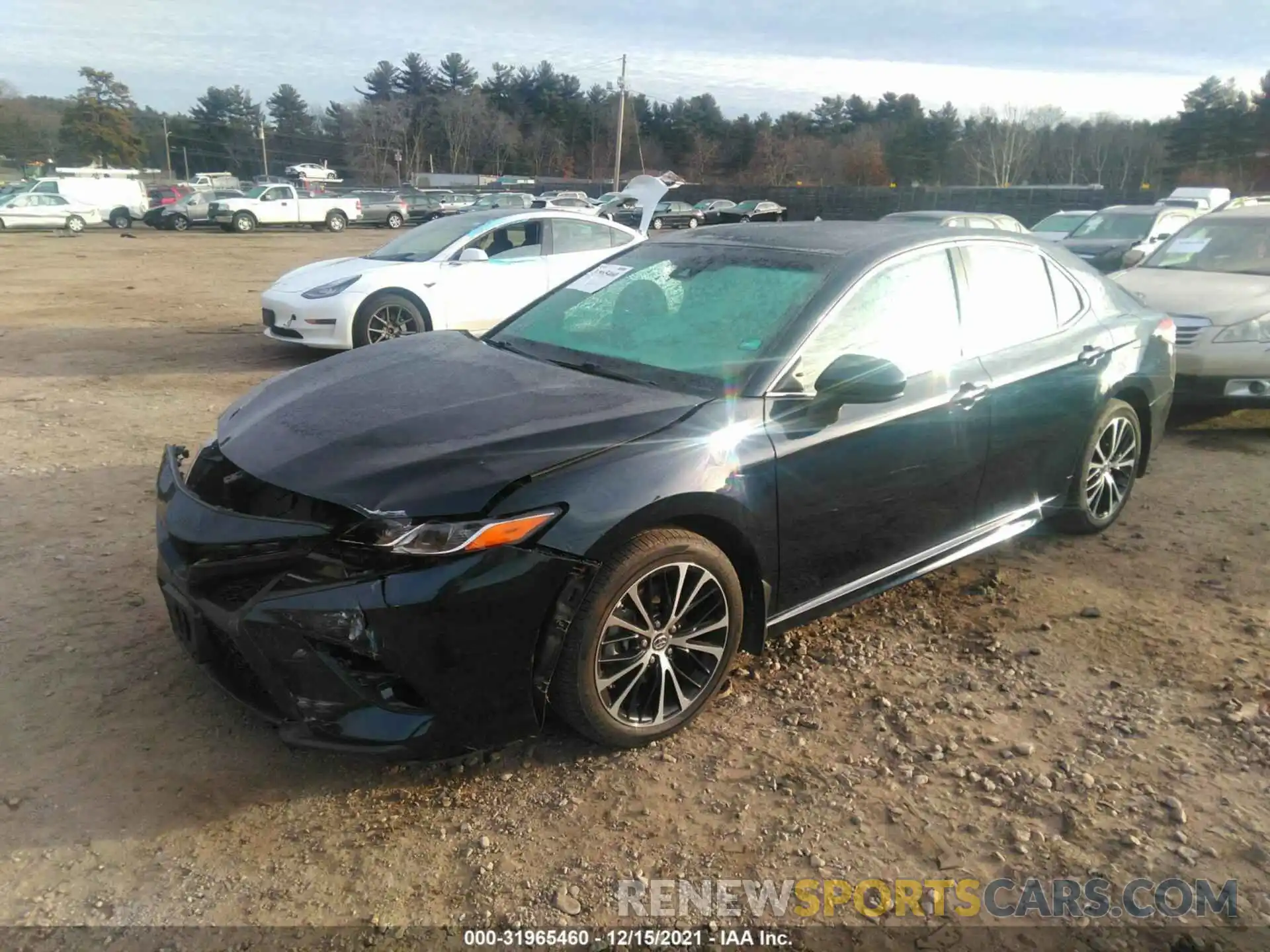 2 Photograph of a damaged car 4T1B11HK0KU843236 TOYOTA CAMRY 2019