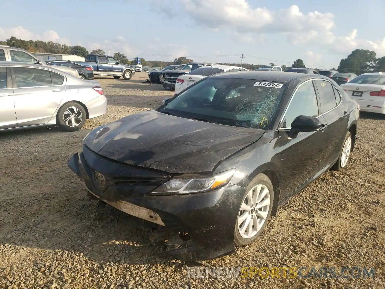 2 Photograph of a damaged car 4T1B11HK0KU847089 TOYOTA CAMRY 2019