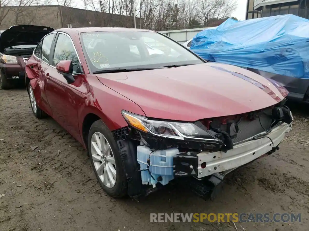 1 Photograph of a damaged car 4T1B11HK0KU847531 TOYOTA CAMRY 2019