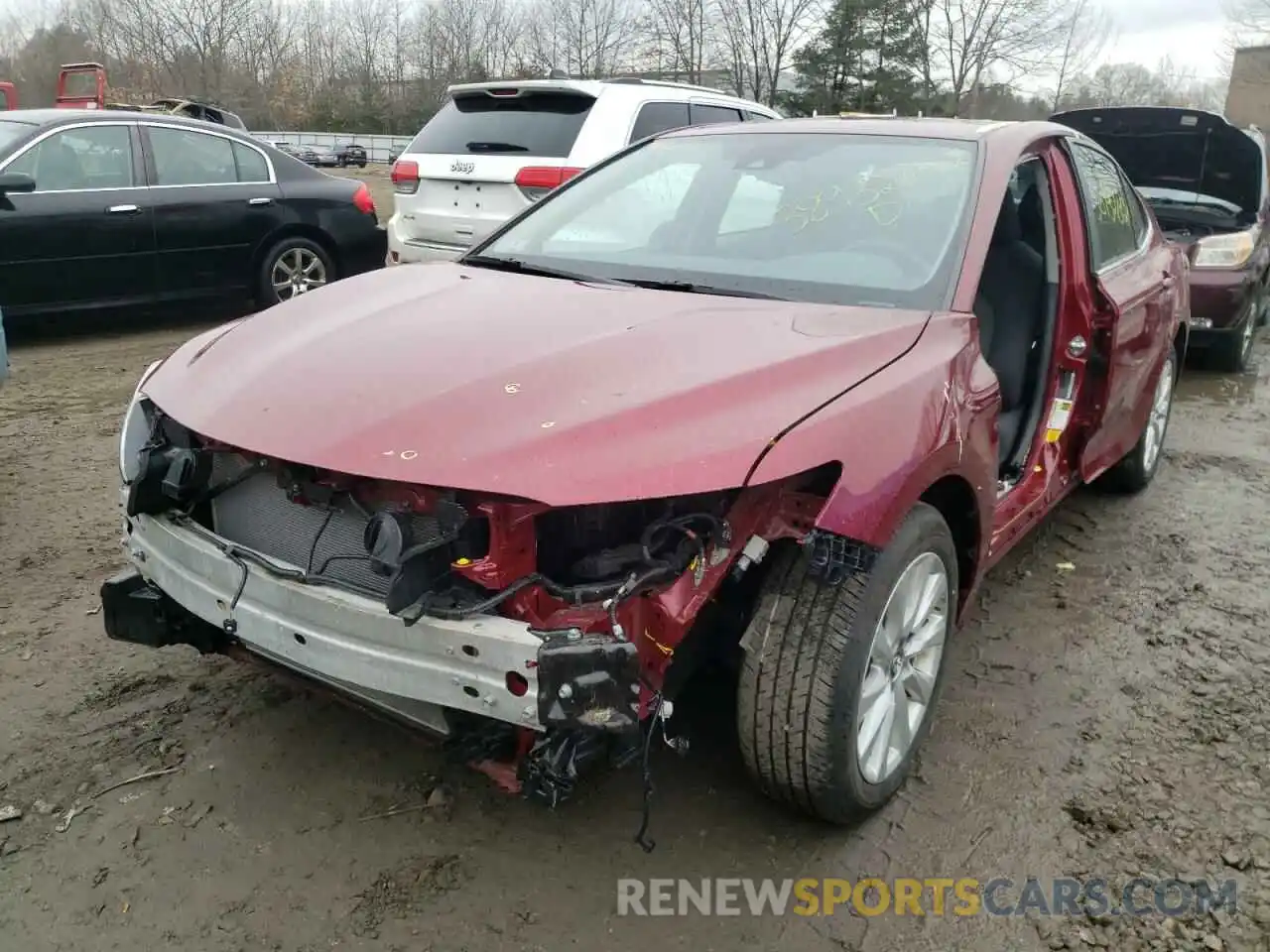 2 Photograph of a damaged car 4T1B11HK0KU847531 TOYOTA CAMRY 2019