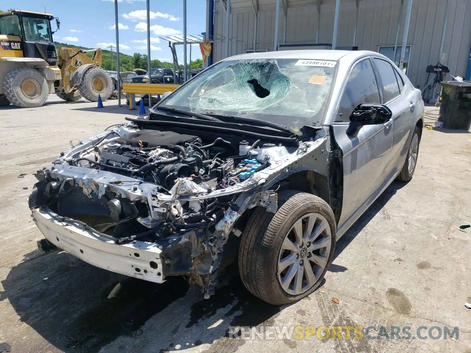 2 Photograph of a damaged car 4T1B11HK0KU848016 TOYOTA CAMRY 2019