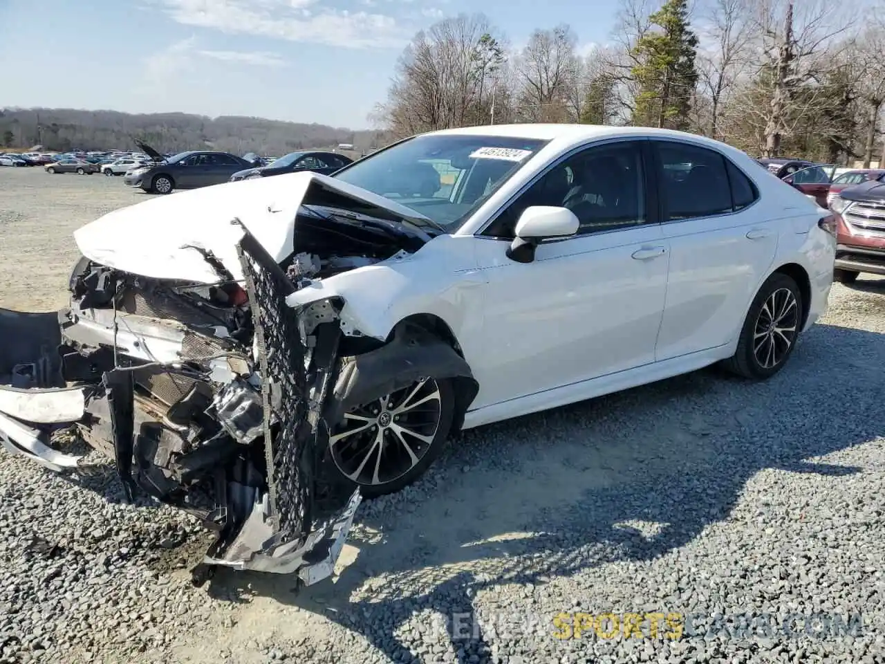 1 Photograph of a damaged car 4T1B11HK0KU848310 TOYOTA CAMRY 2019
