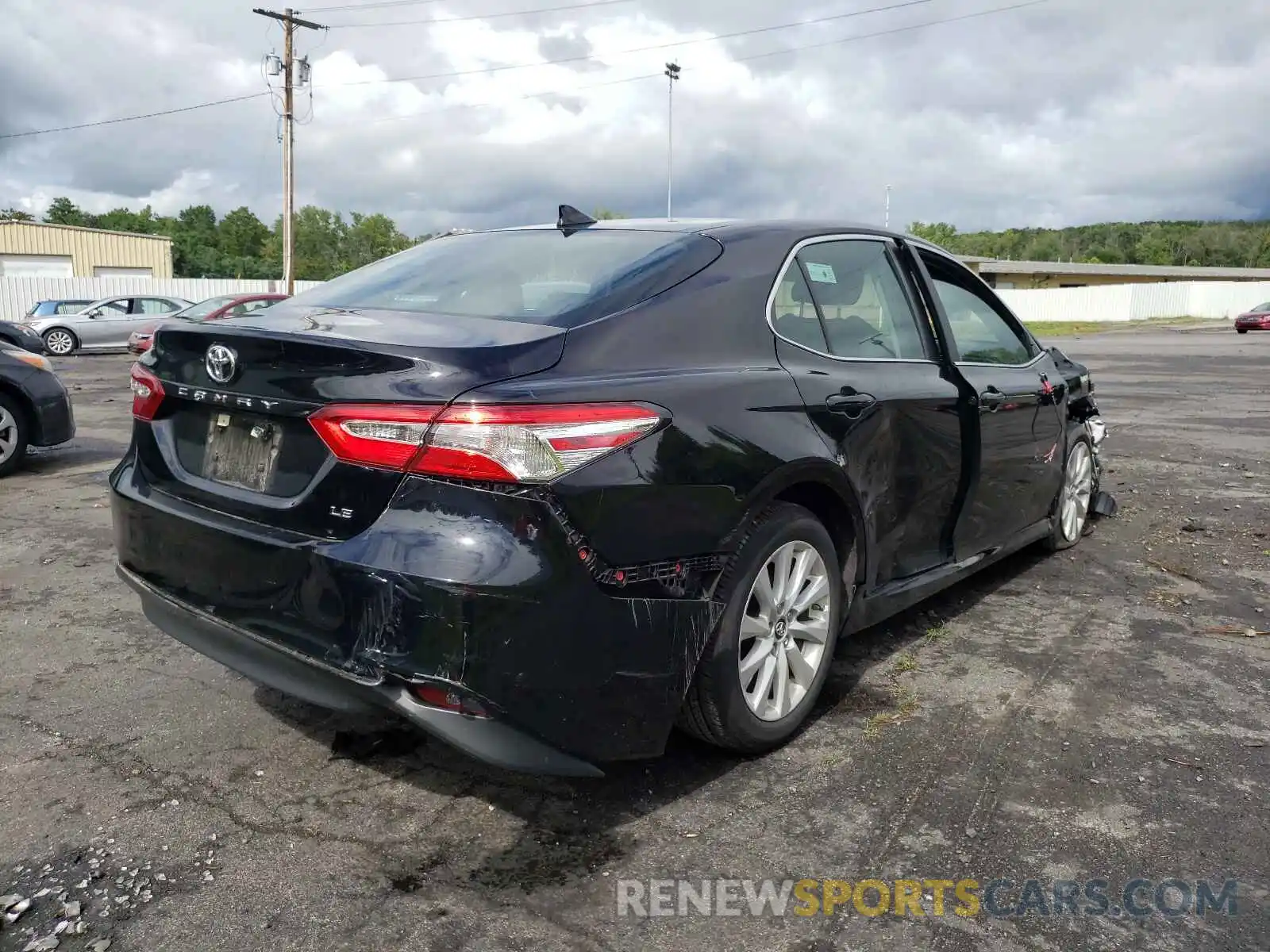 4 Photograph of a damaged car 4T1B11HK0KU849098 TOYOTA CAMRY 2019