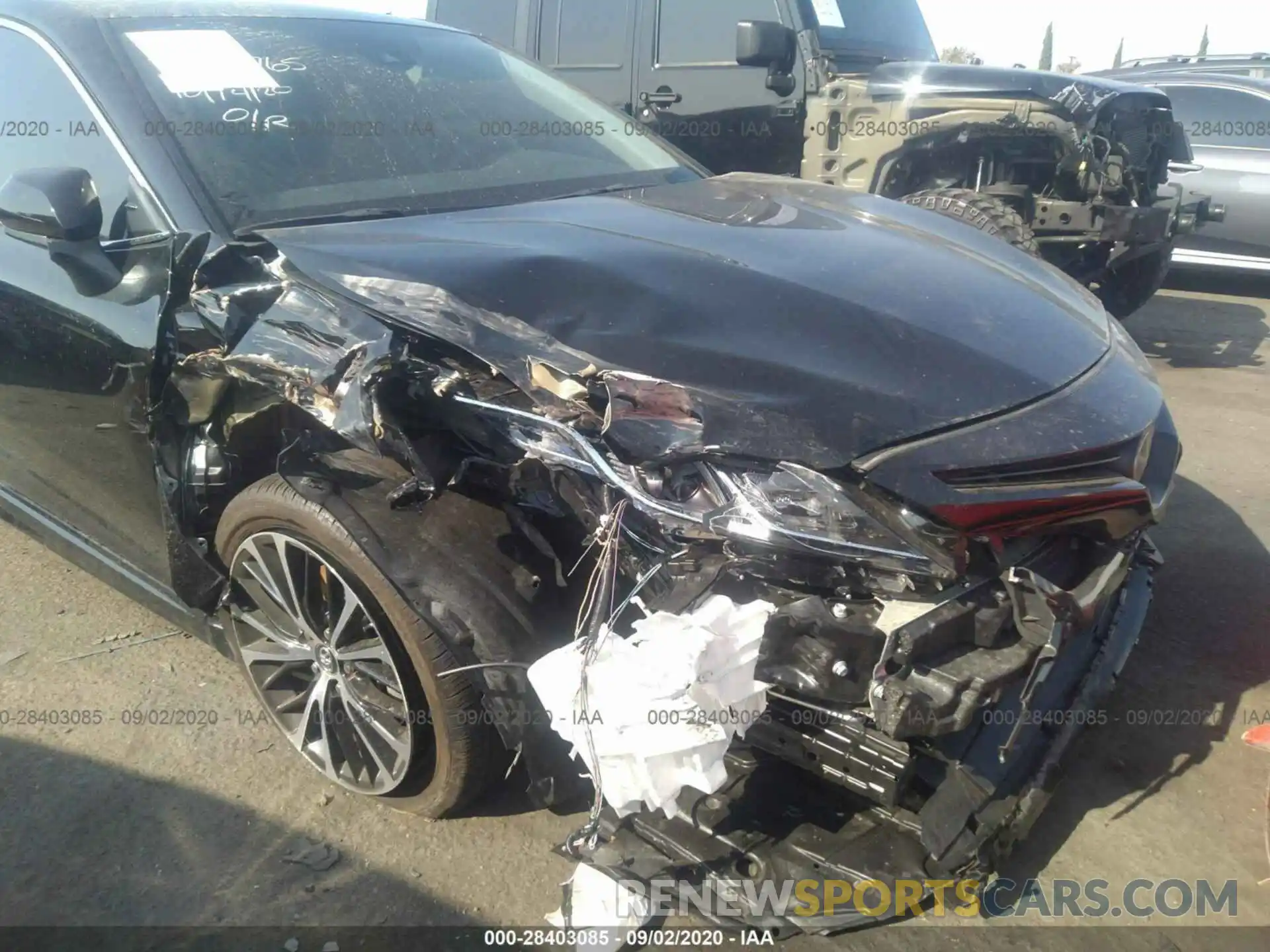 6 Photograph of a damaged car 4T1B11HK0KU853684 TOYOTA CAMRY 2019